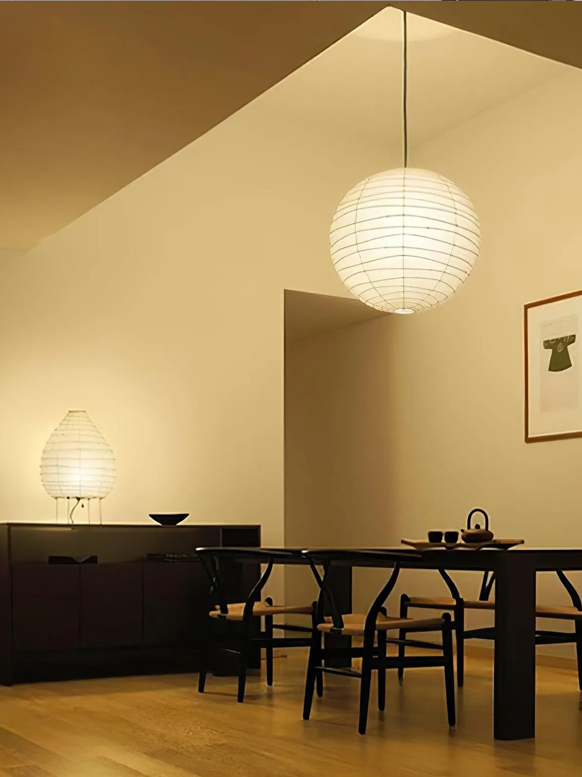 Washi Paper Pendant Lamp