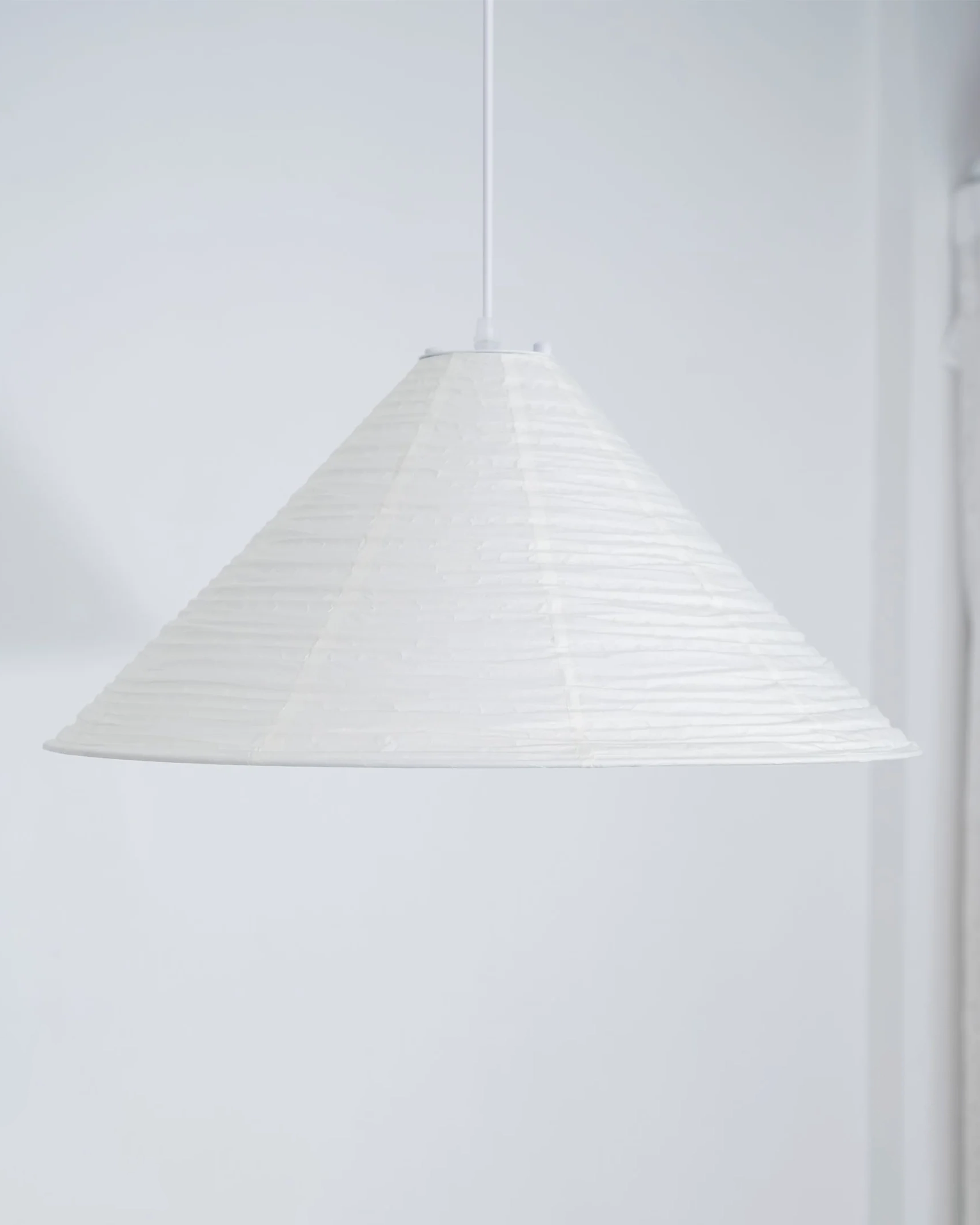 Washi Paper Pyramid Pendant Lamp