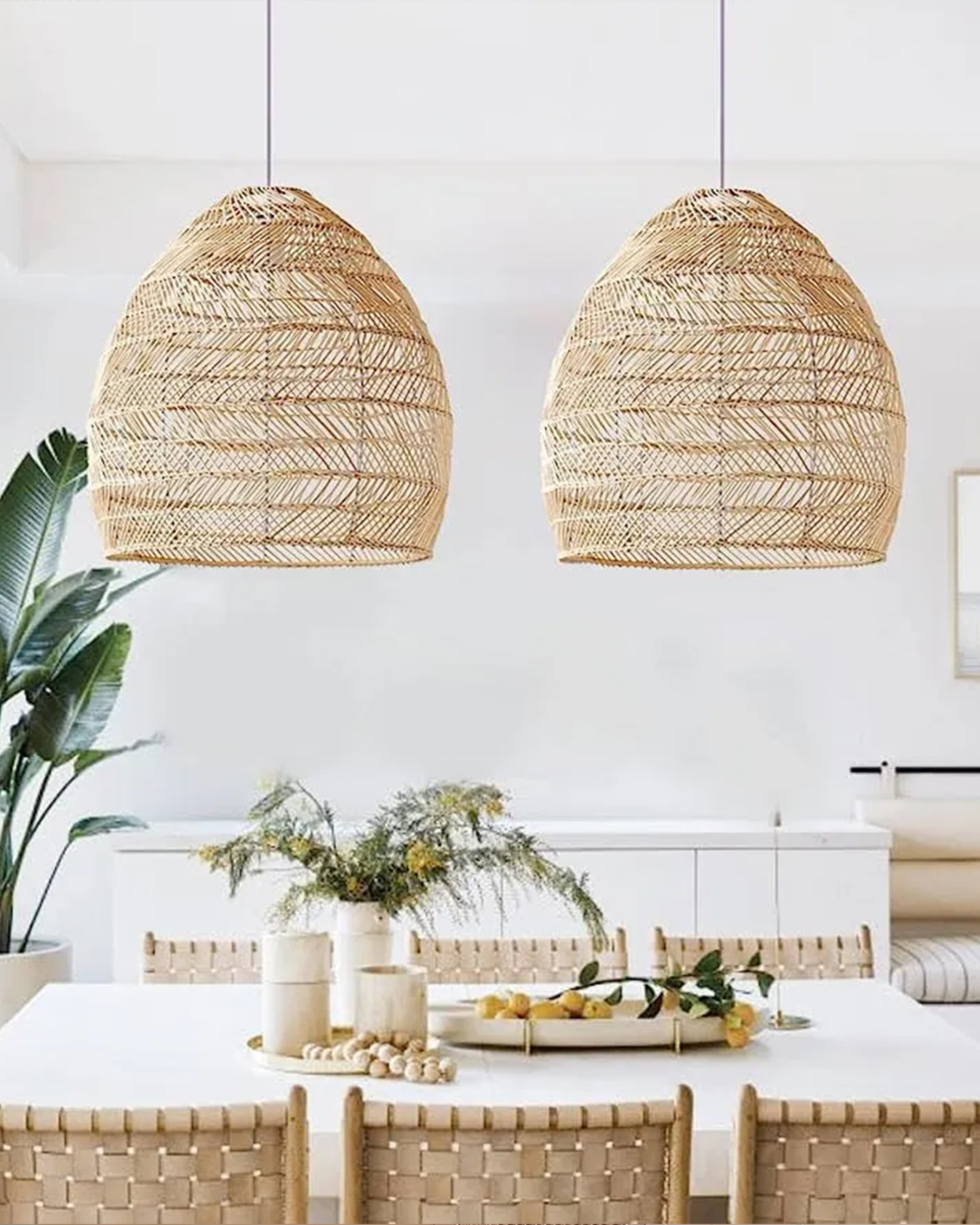 Wicker Pendant Lamp