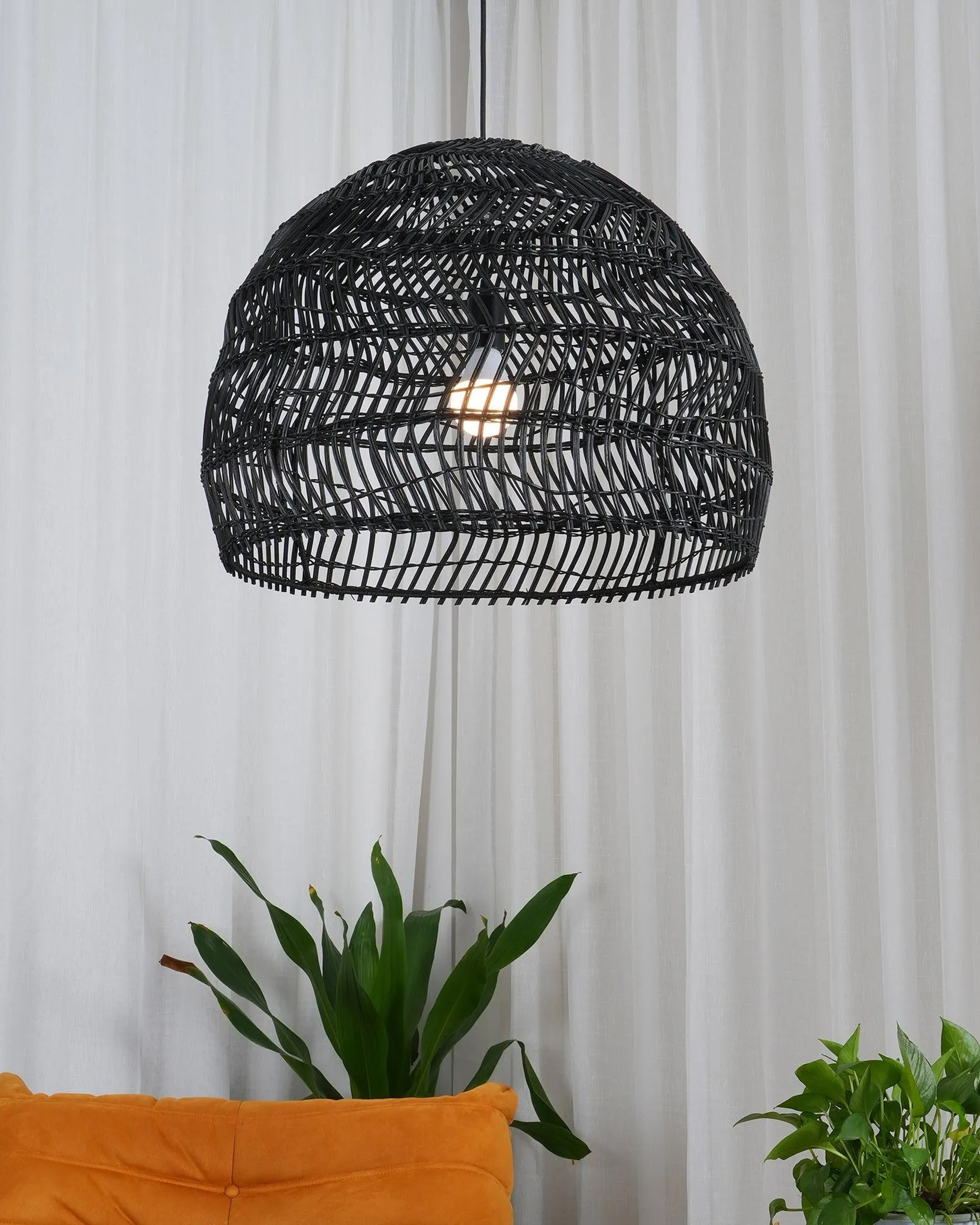 Wicker Pendant Lamp