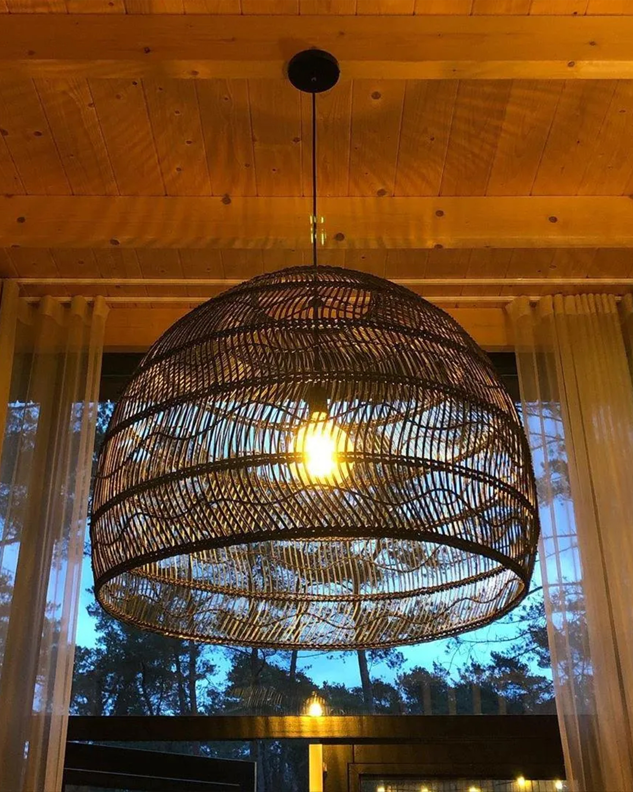 Wicker Pendant Lamp