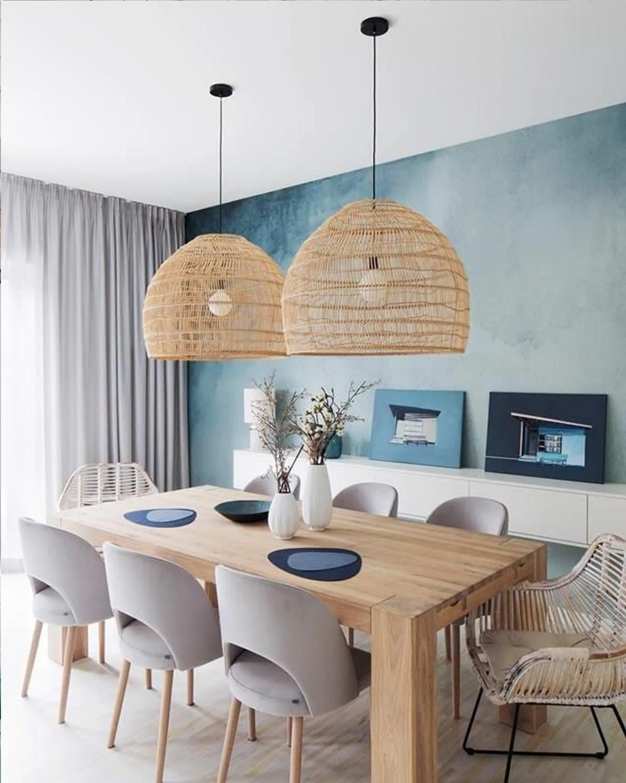 Wicker Pendant Lamp