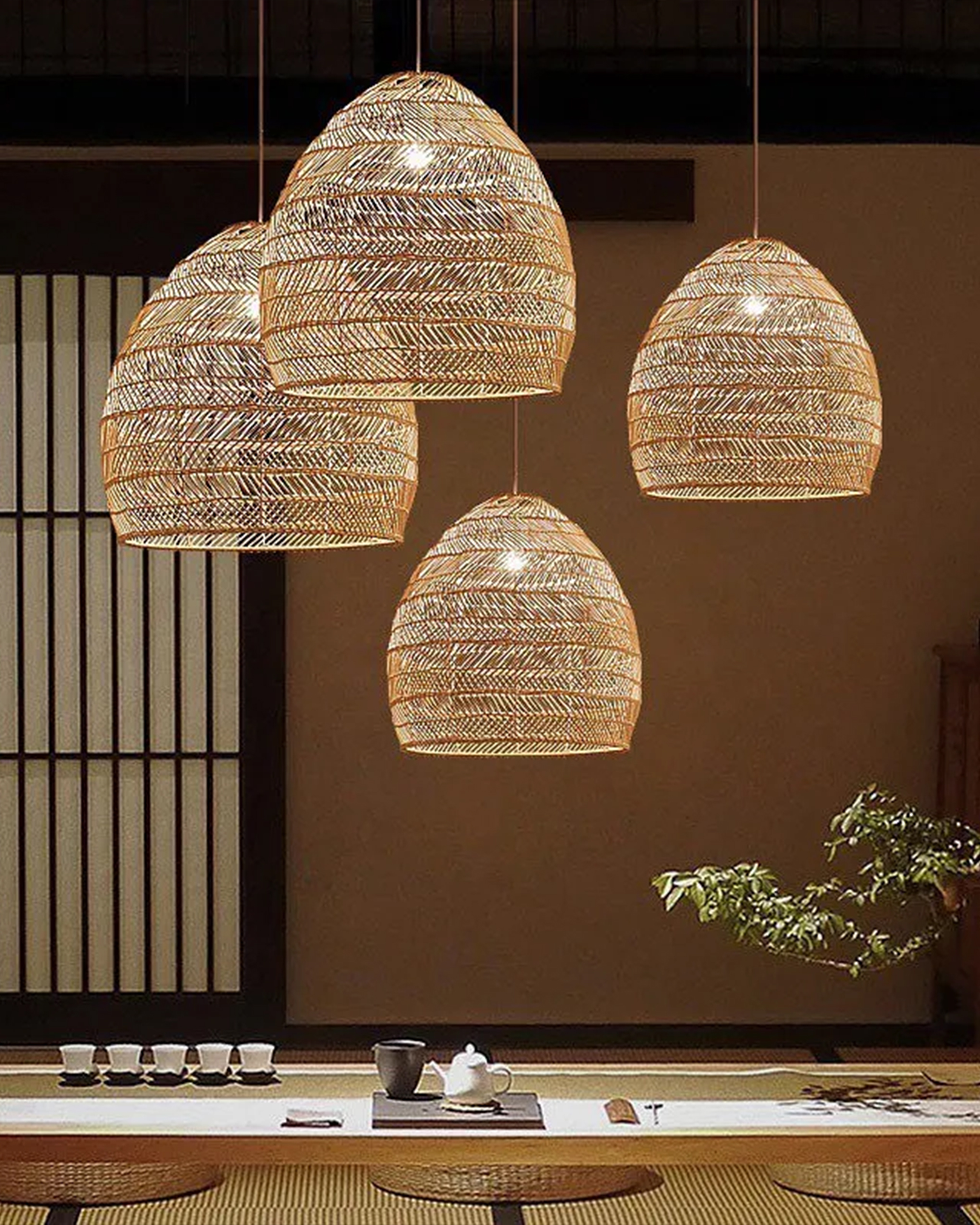 Wicker Pendant Lamp