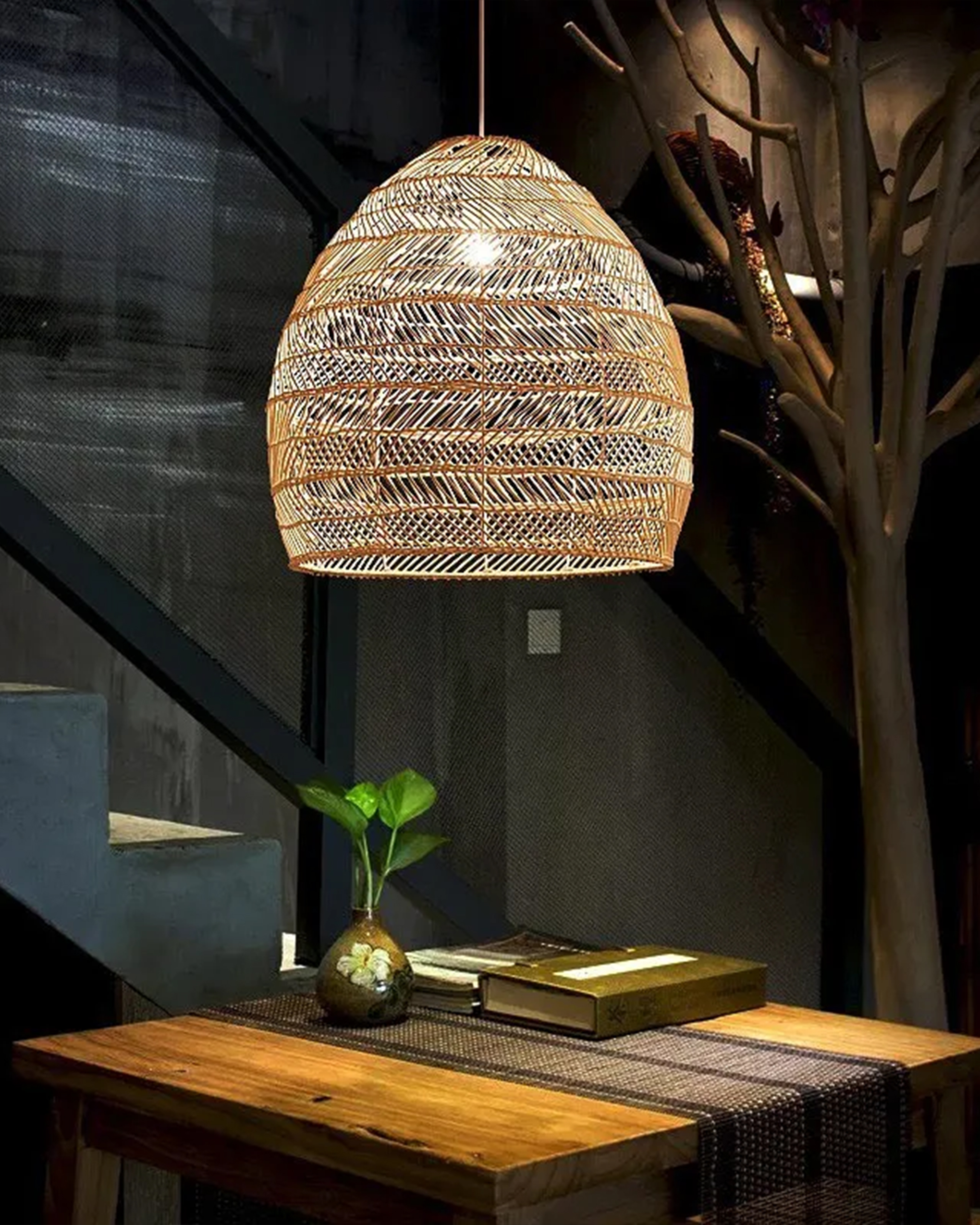 Wicker Pendant Lamp