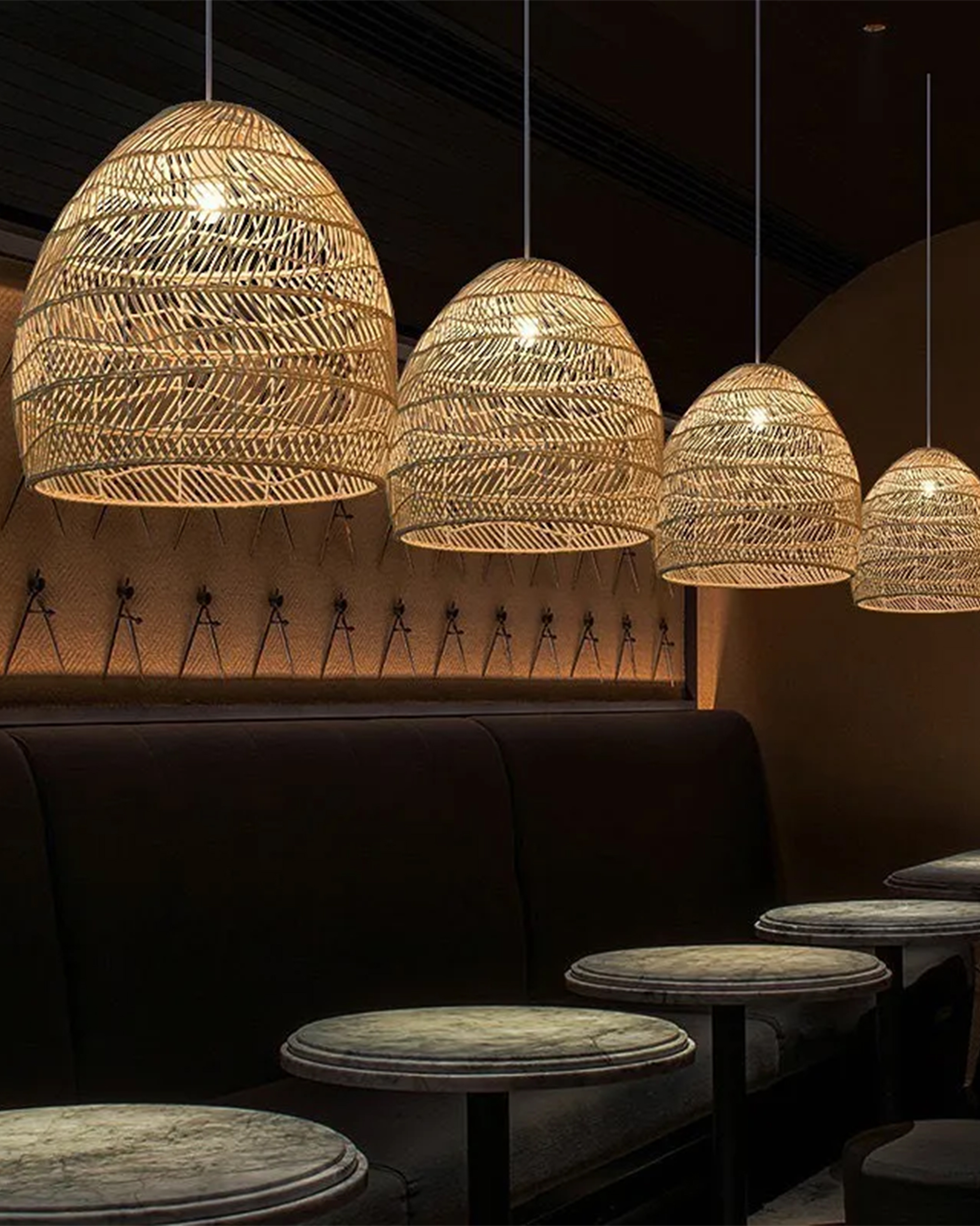 Wicker Pendant Lamp