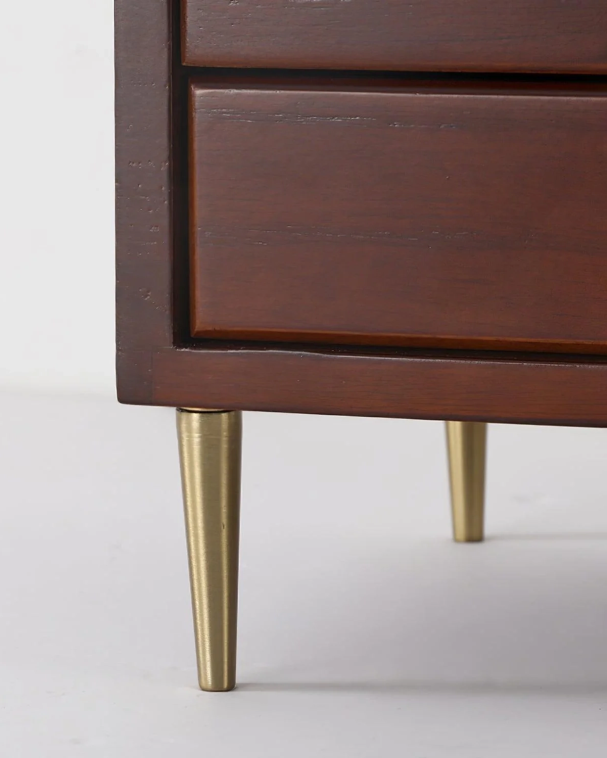 Wood Drawer Table Lamp