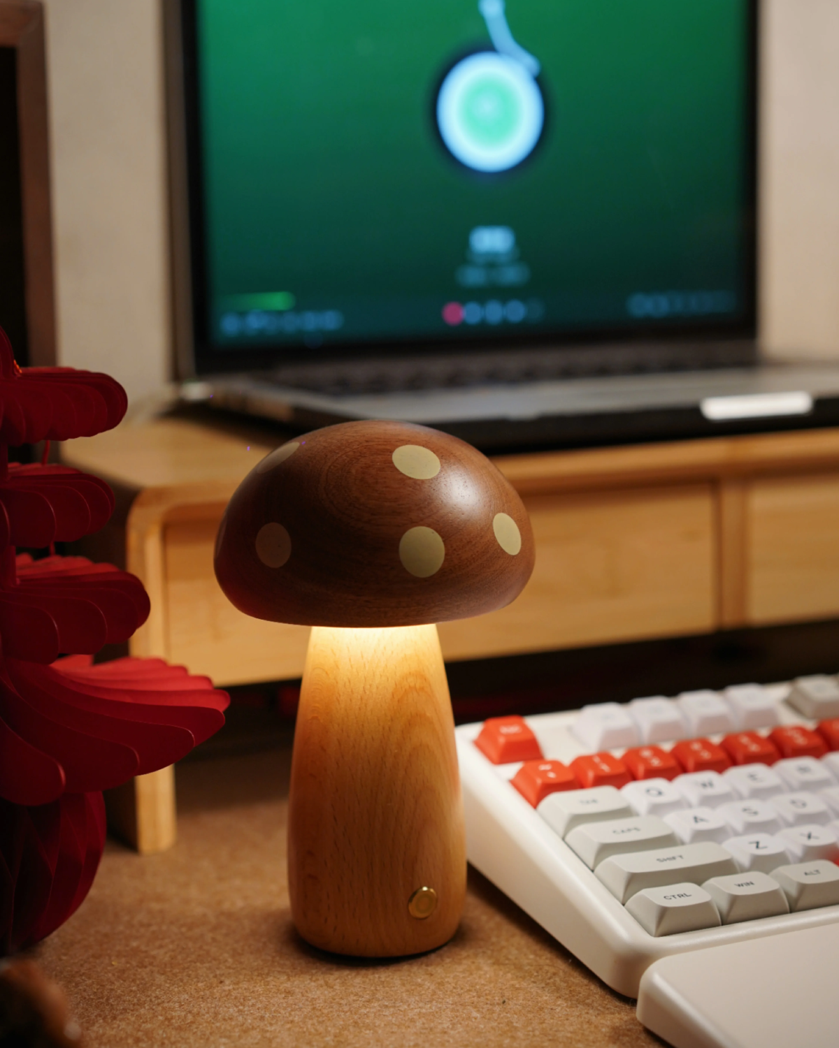 Woodland Mushroom Portable Lamp