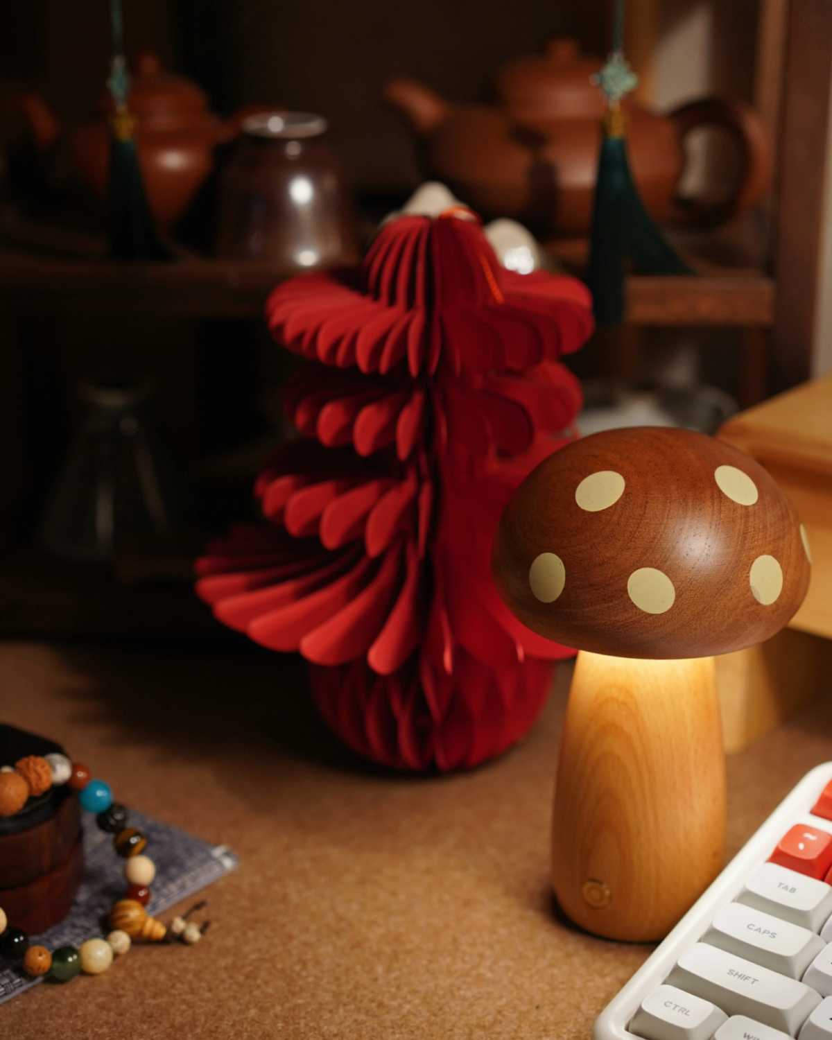Woodland Mushroom Portable Lamp