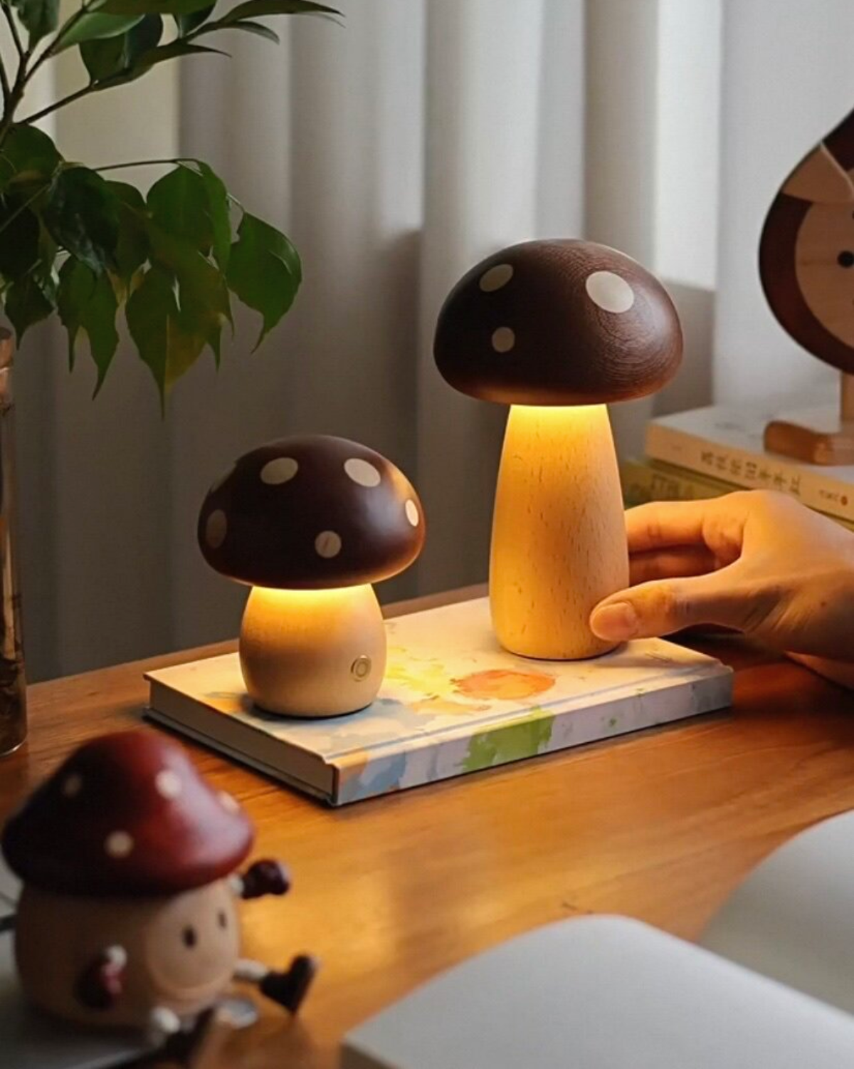 Woodland Mushroom Portable Lamp