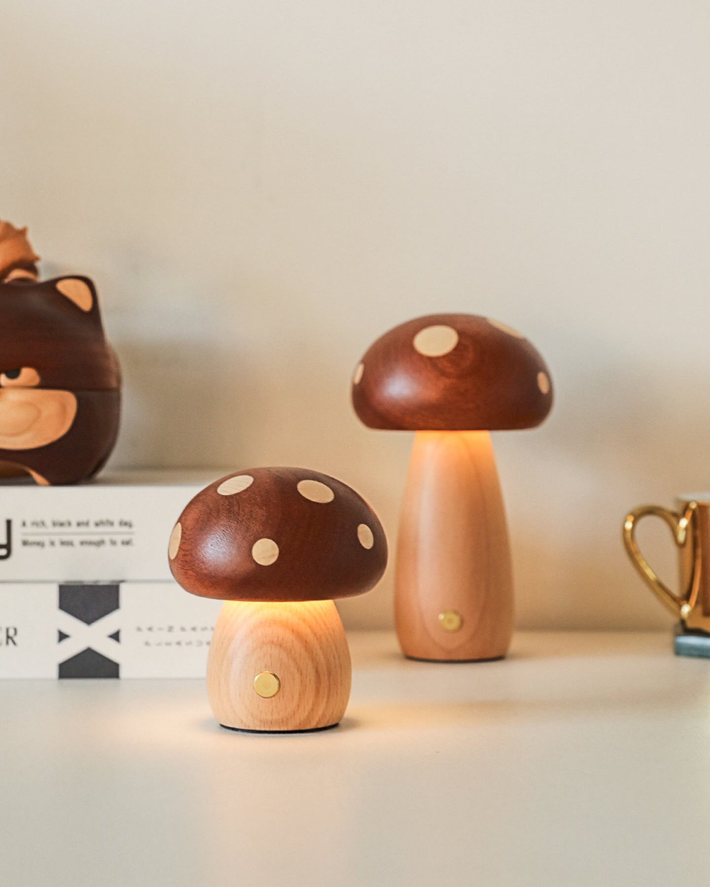 Woodland Mushroom Portable Lamp