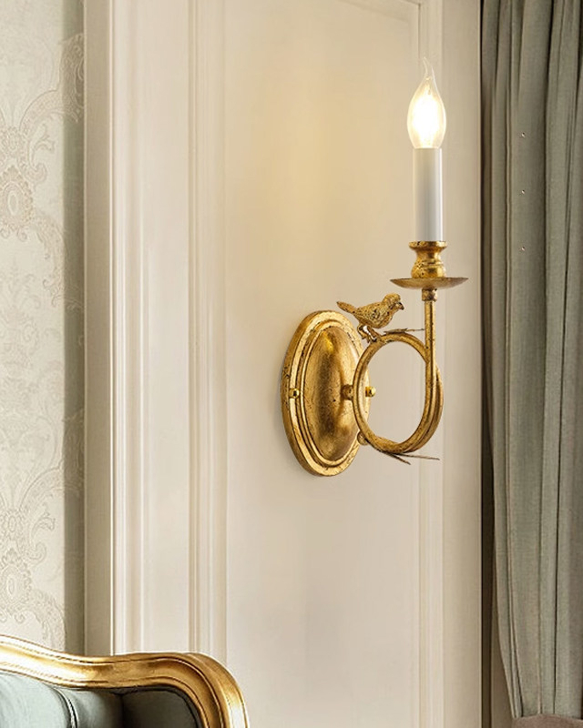 Wren Halo Wall Sconce