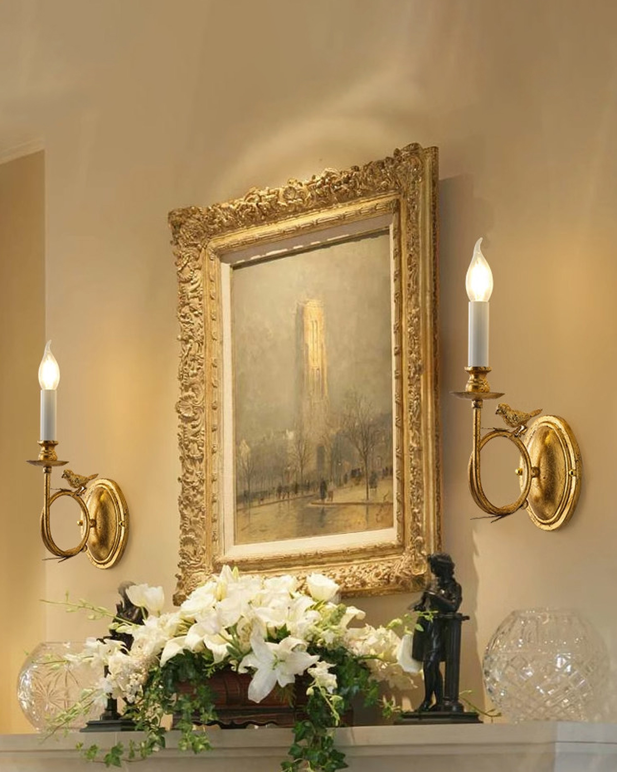 Wren Halo Wall Sconce