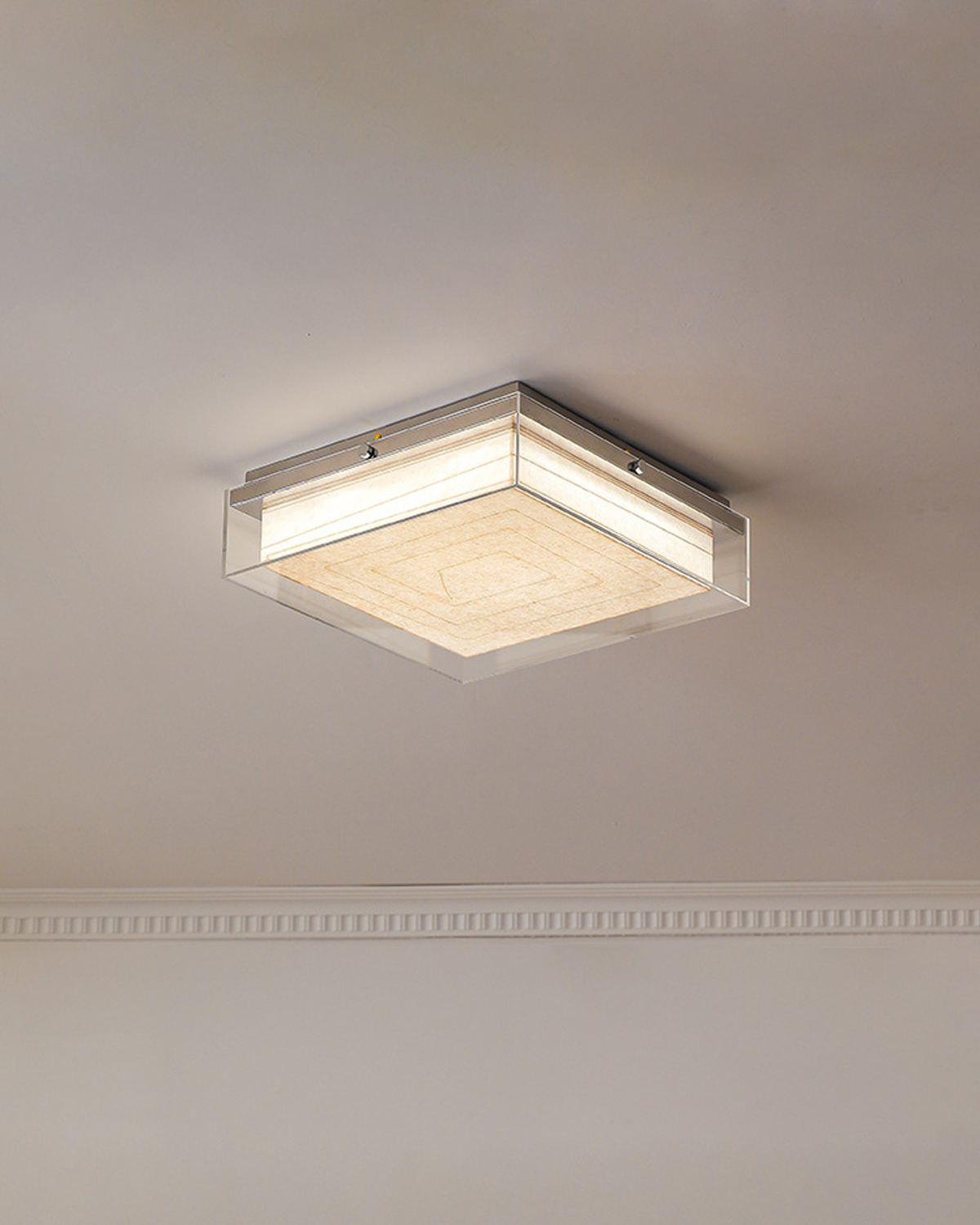 Xuan Paper Cube Ceiling Lamp