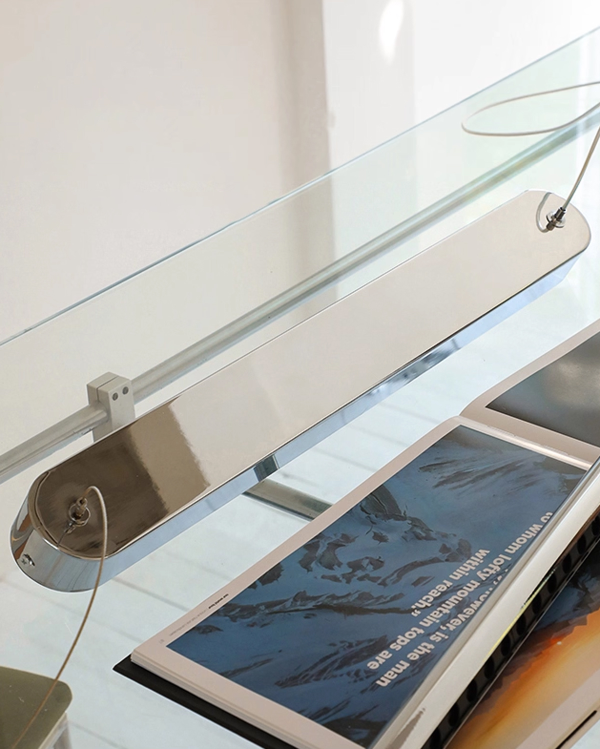 Y-Form Chrome Pendant Light