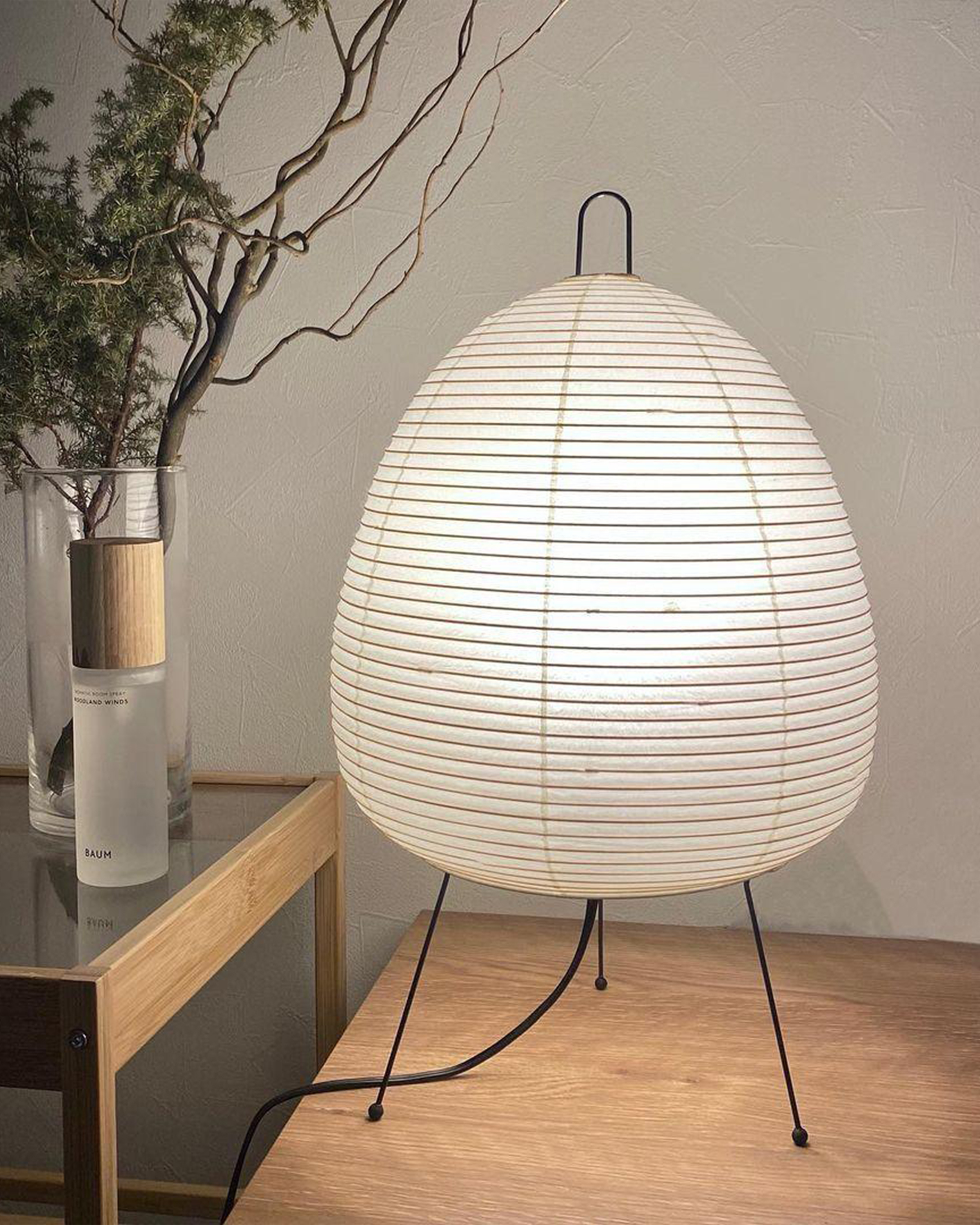 Washi Paper Table Lamp