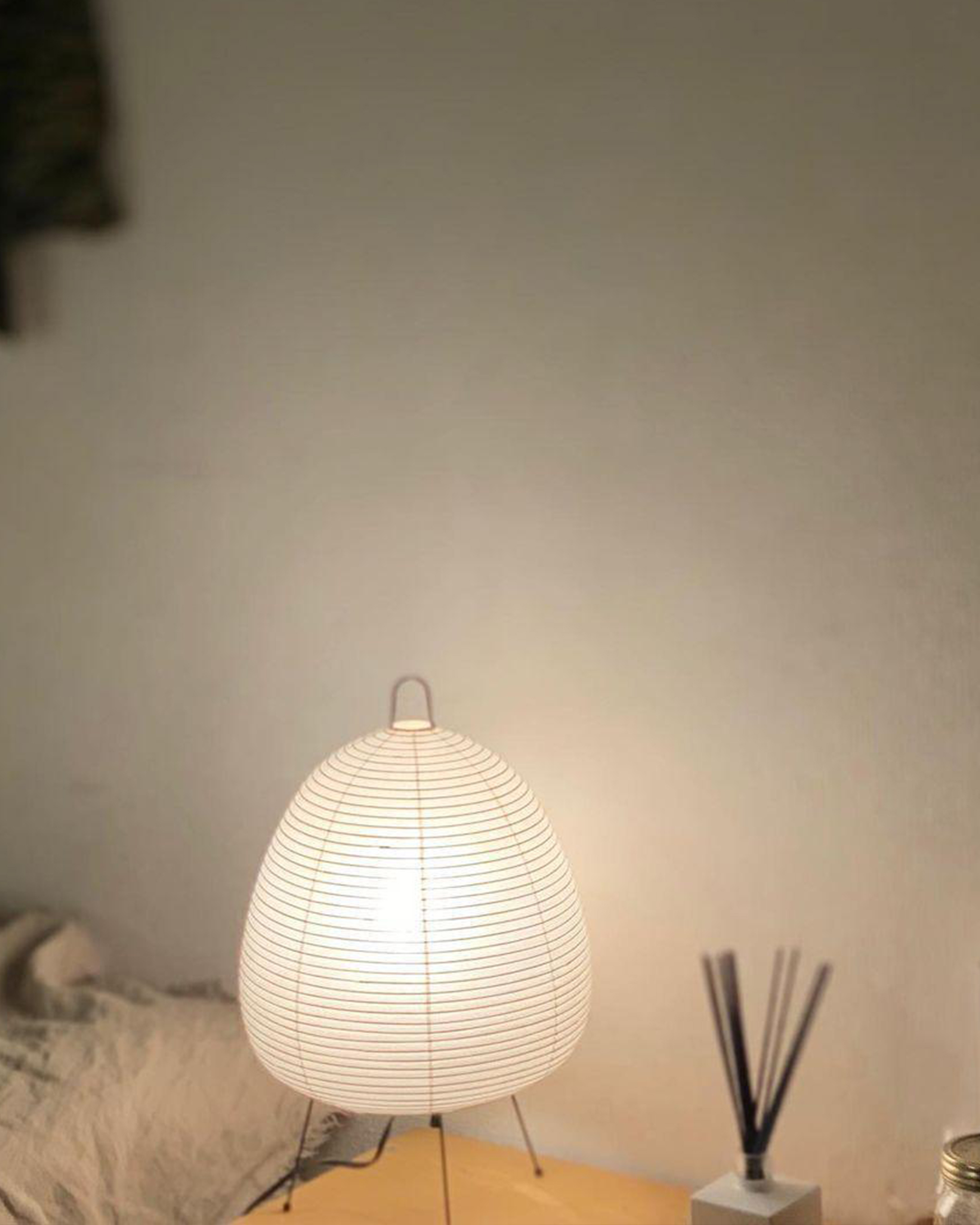 Washi Paper Table Lamp