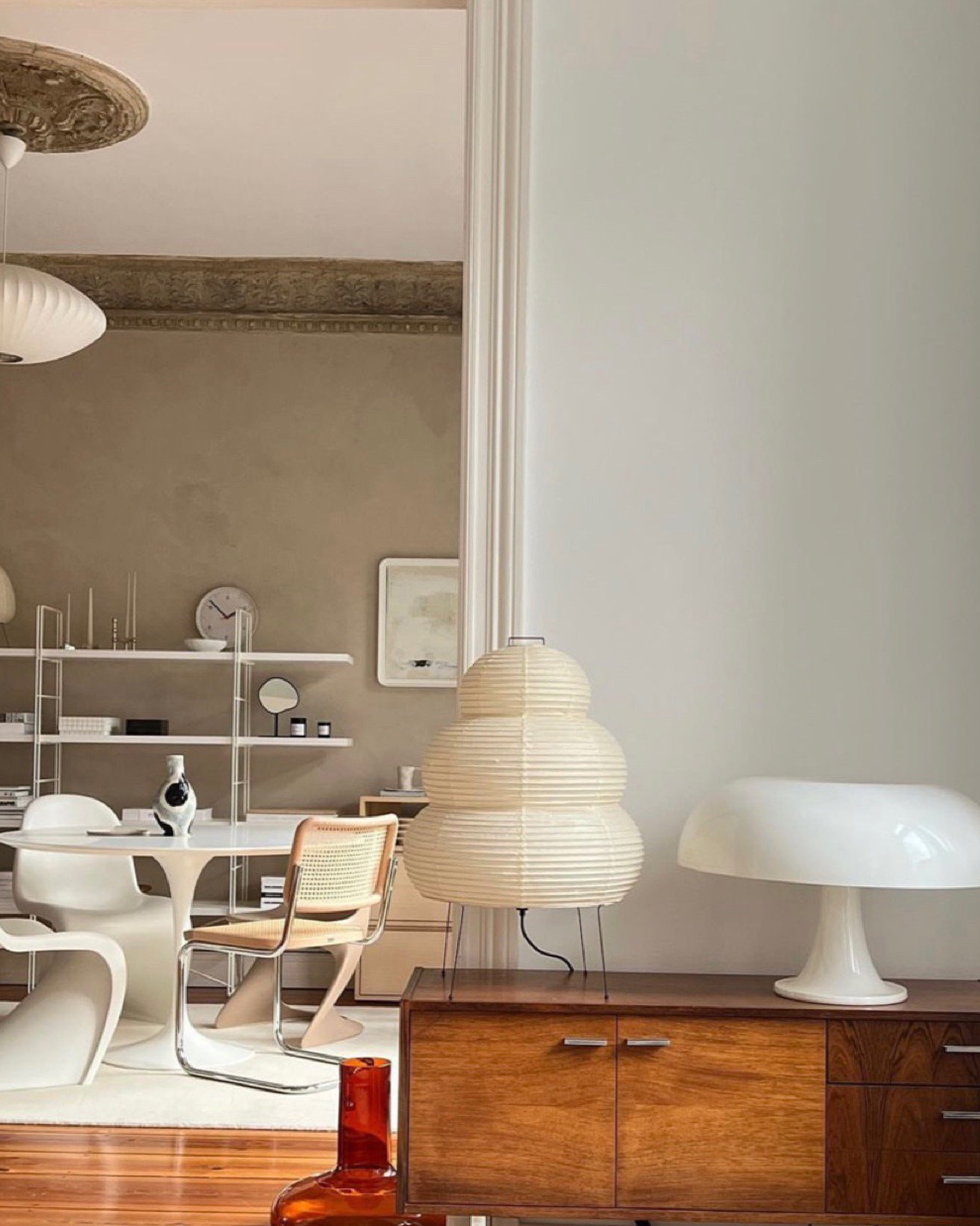 Washi Paper Table Lamp