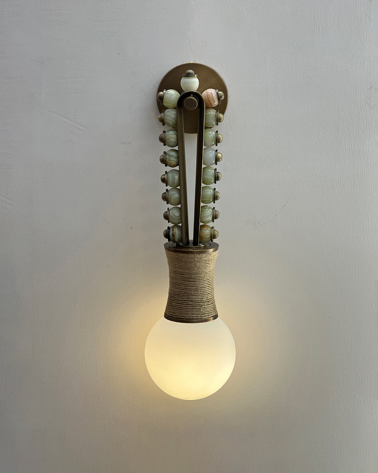 Earthen Rhythm Wall Light