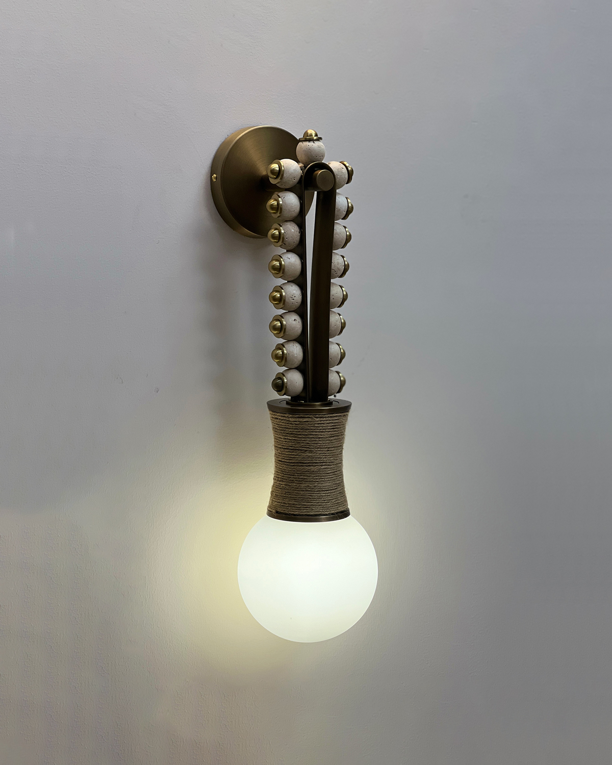 Earthen Rhythm Wall Light