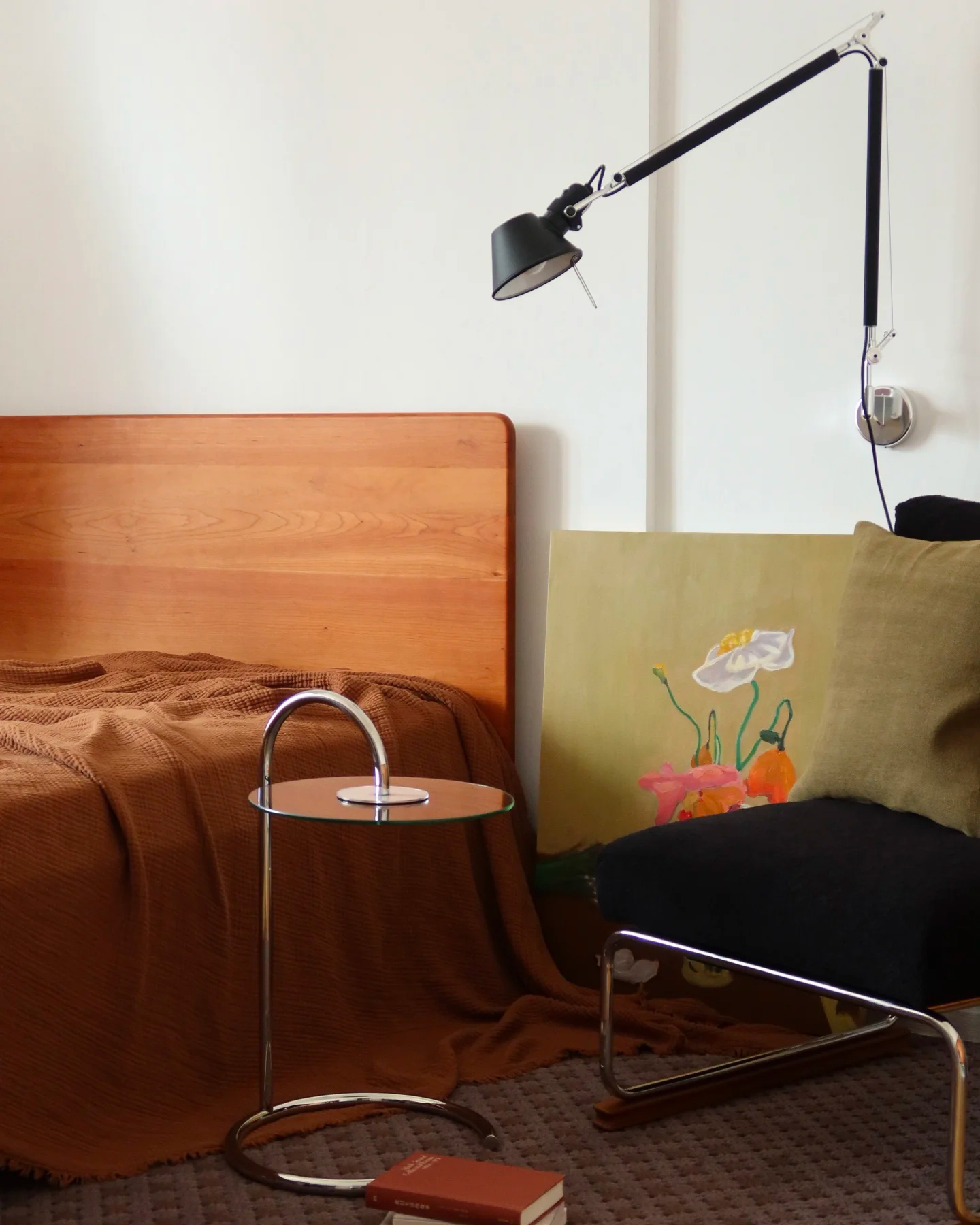 Mercury Swing Arm Wall Lamp