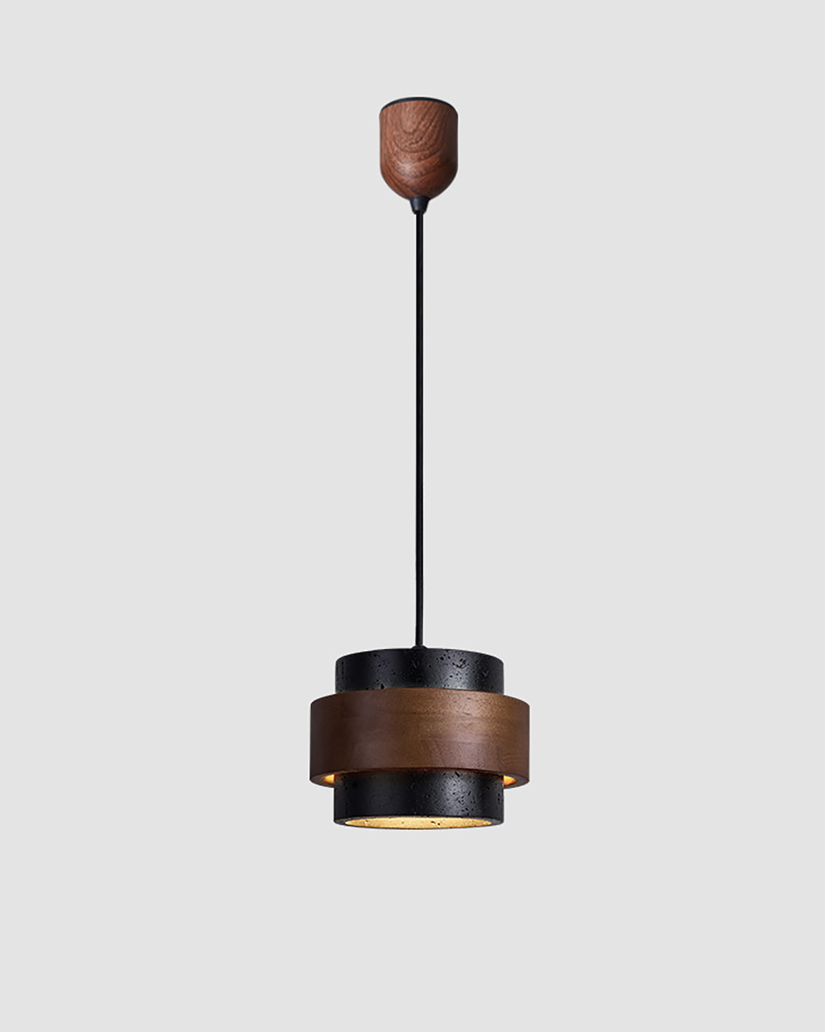 Cairn Orbit Travertine Pendant Light