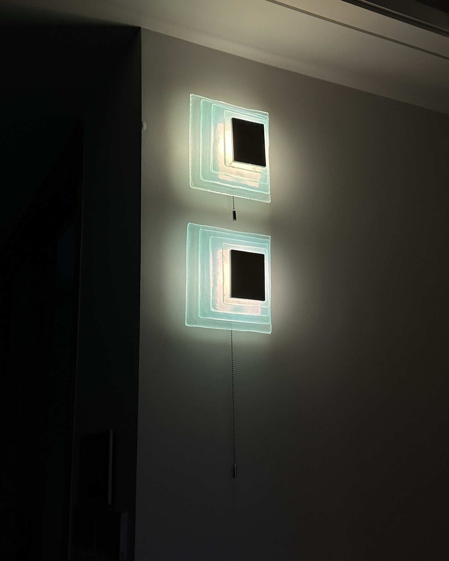 Murano Glacier Wall Lamp