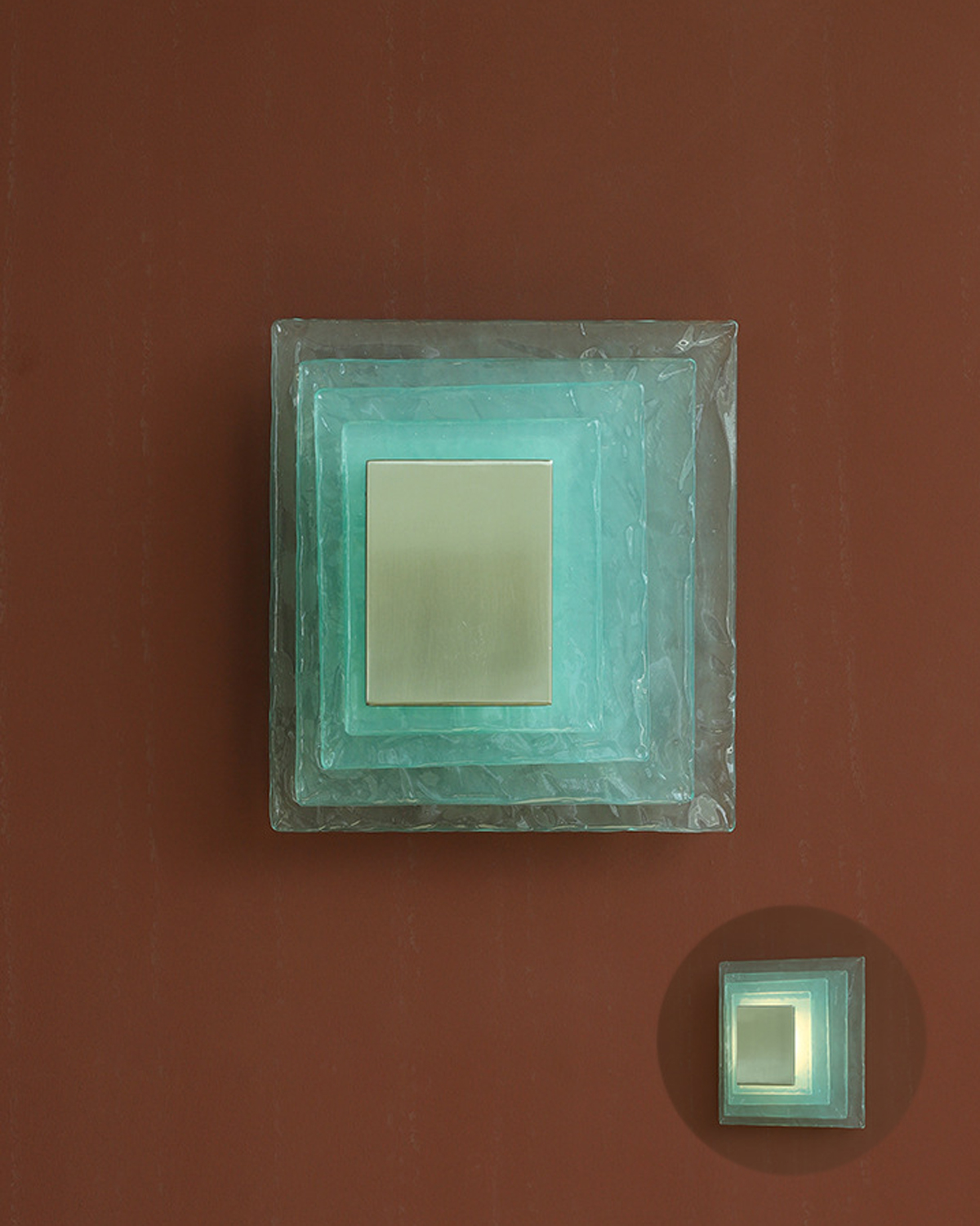 Murano Glacier Wall Lamp