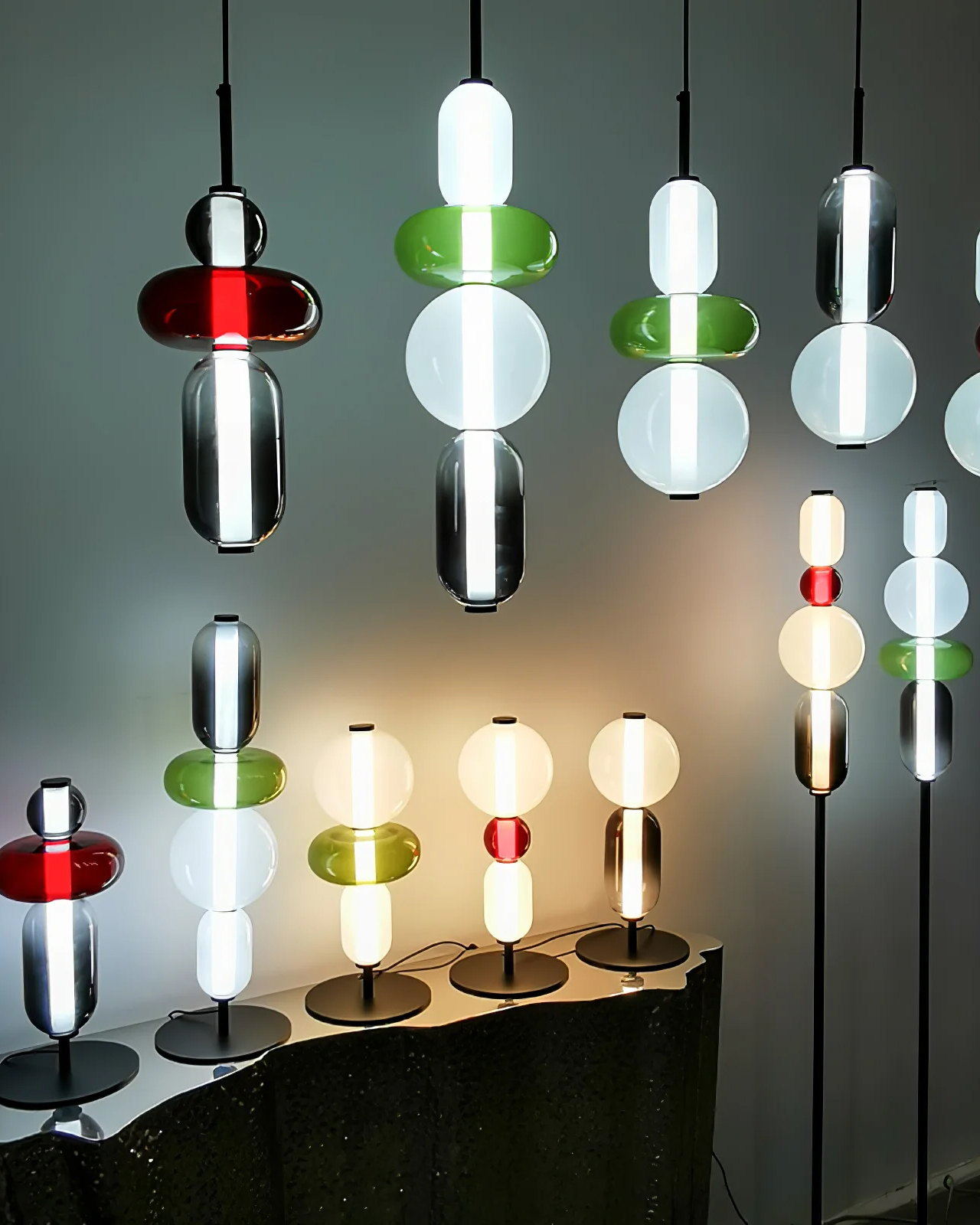 Candied Glass Table Light