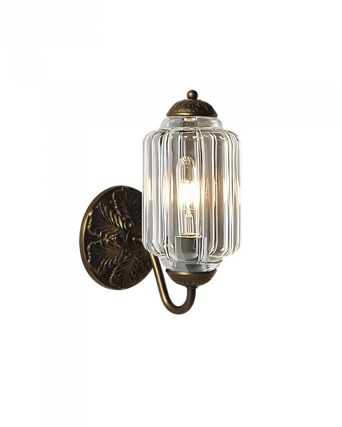 Murano Pumpkin Glass Wall Lamp