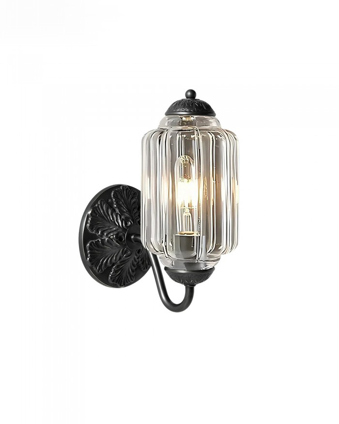 Murano Pumpkin Glass Wall Lamp