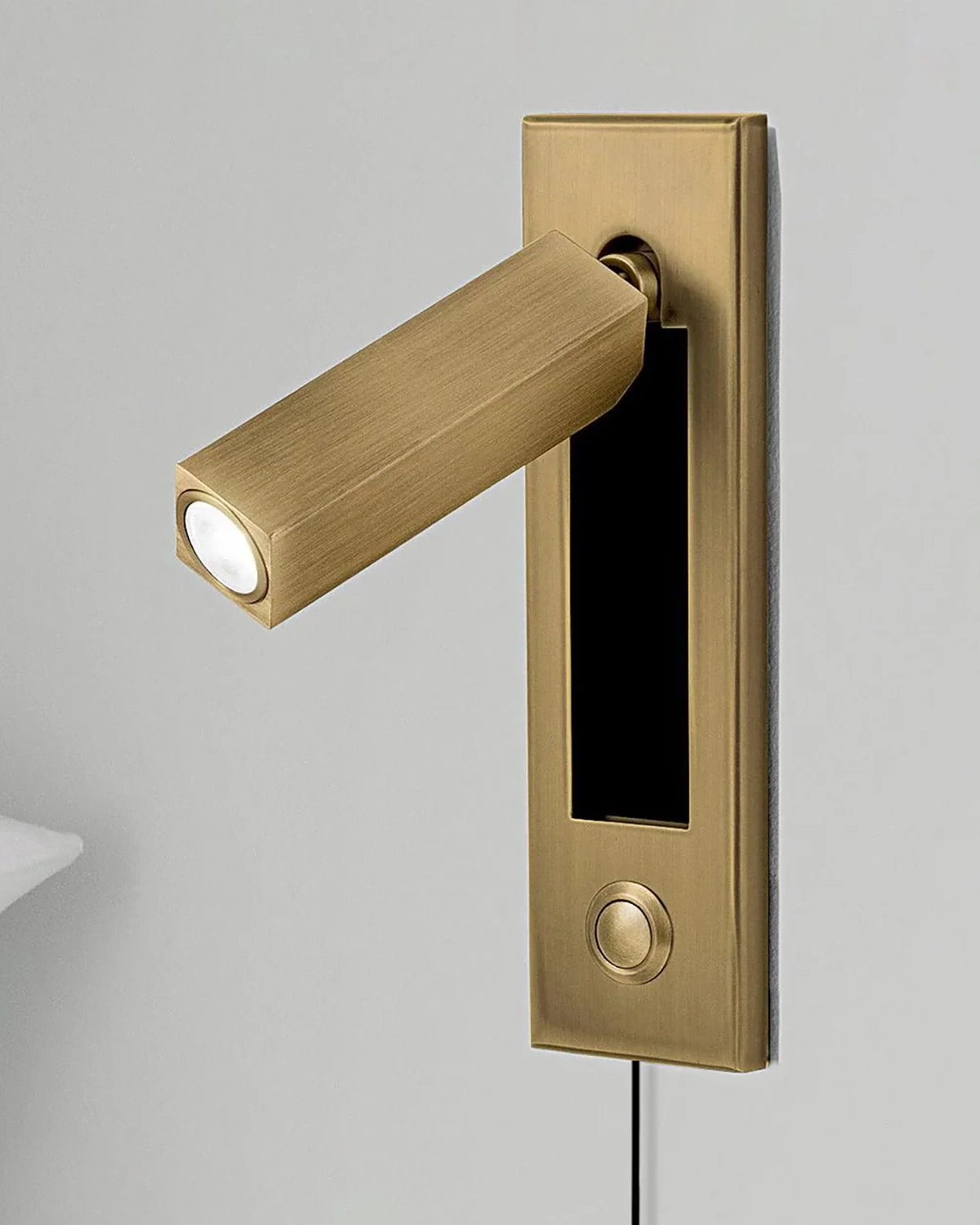 Embedded Bedside Sconce