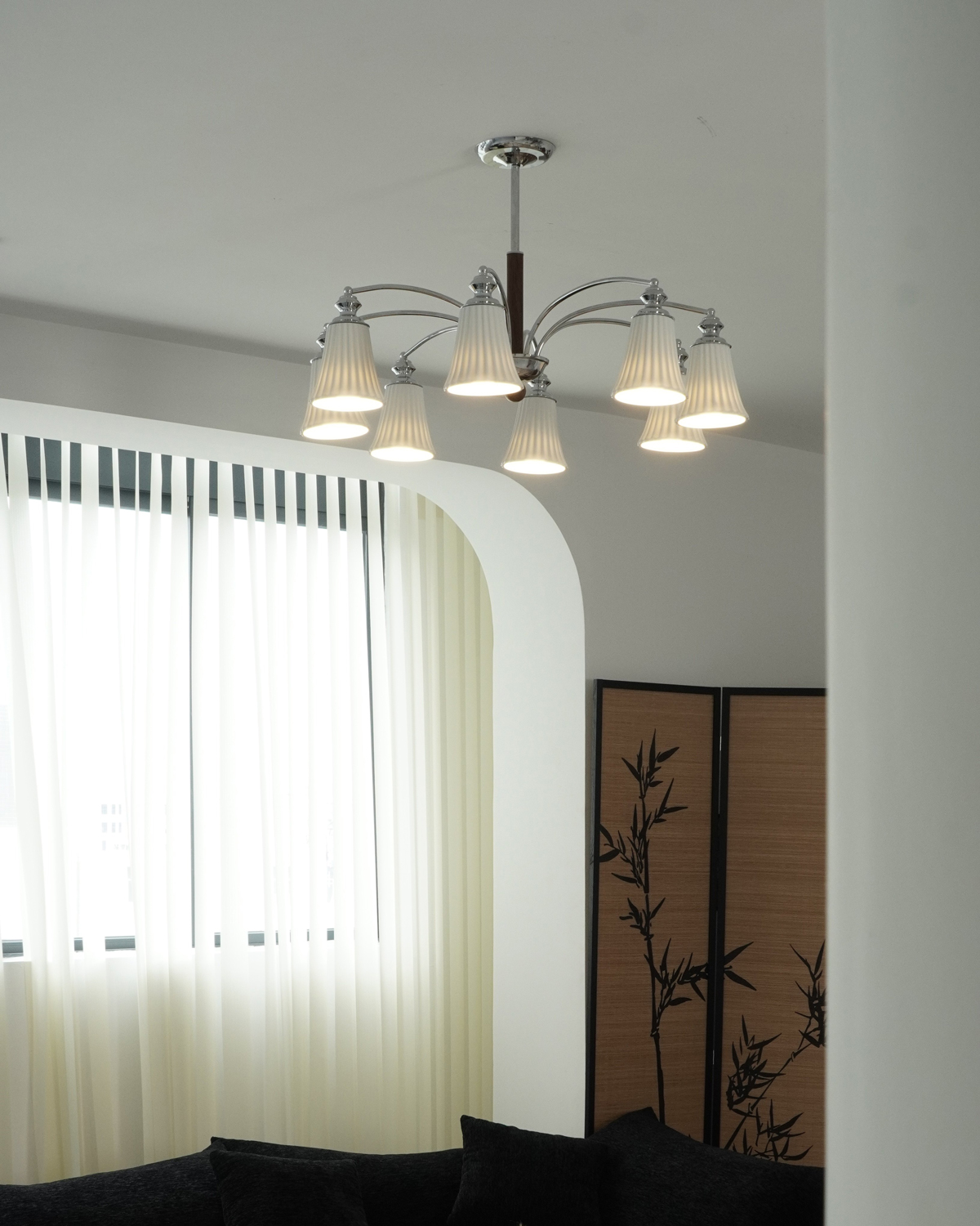 Linden Ceramic Chandelier