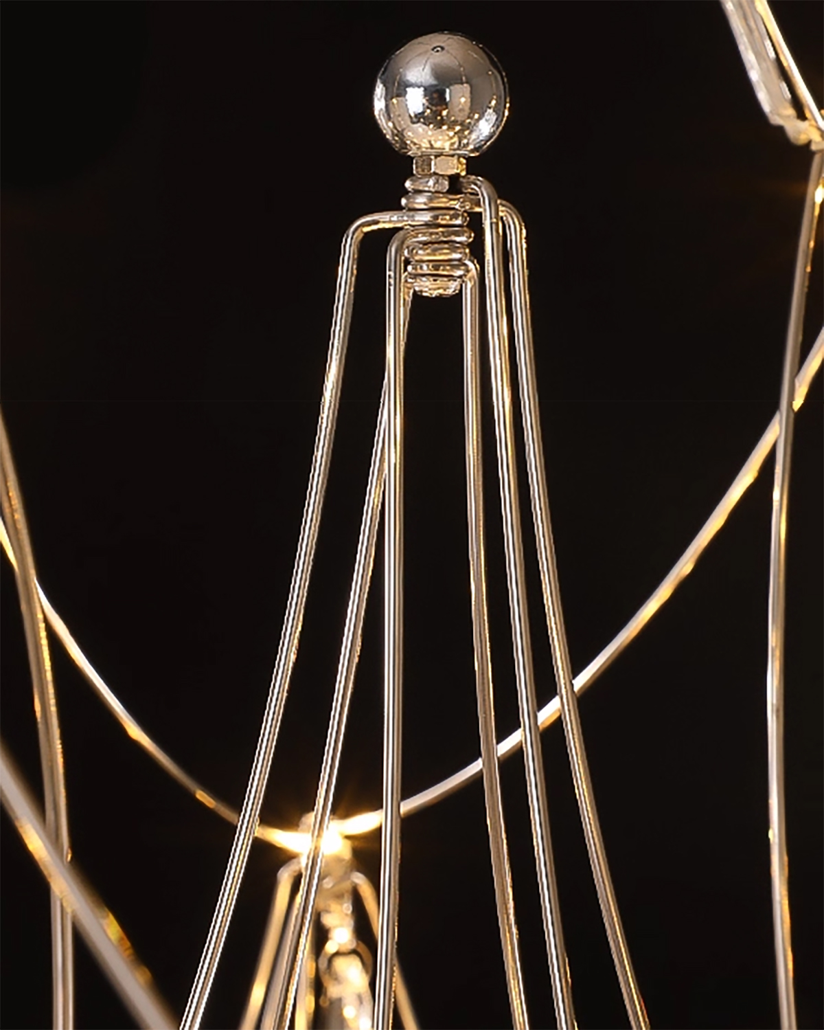 Crystal Firefly Chandelier