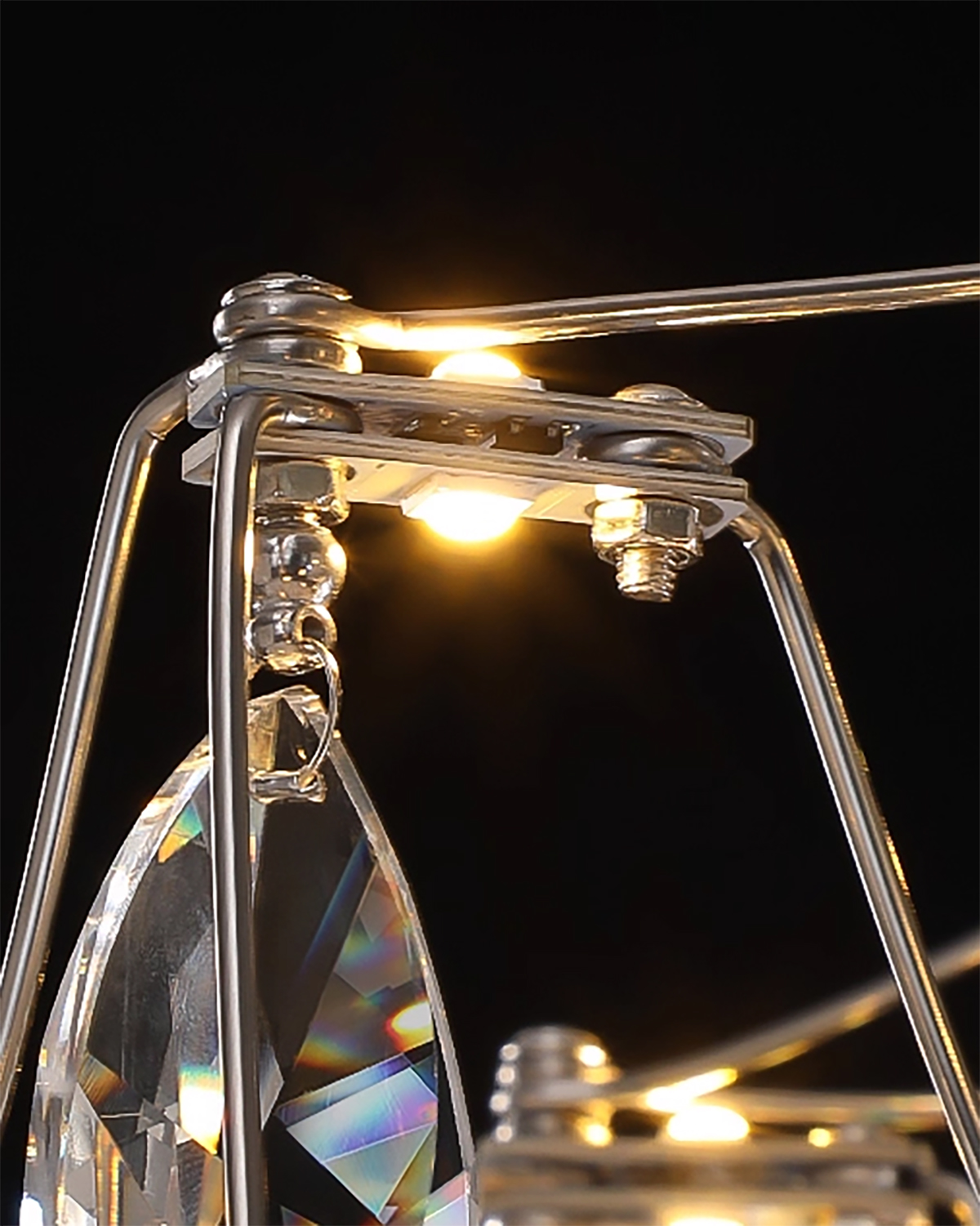 Crystal Firefly Chandelier