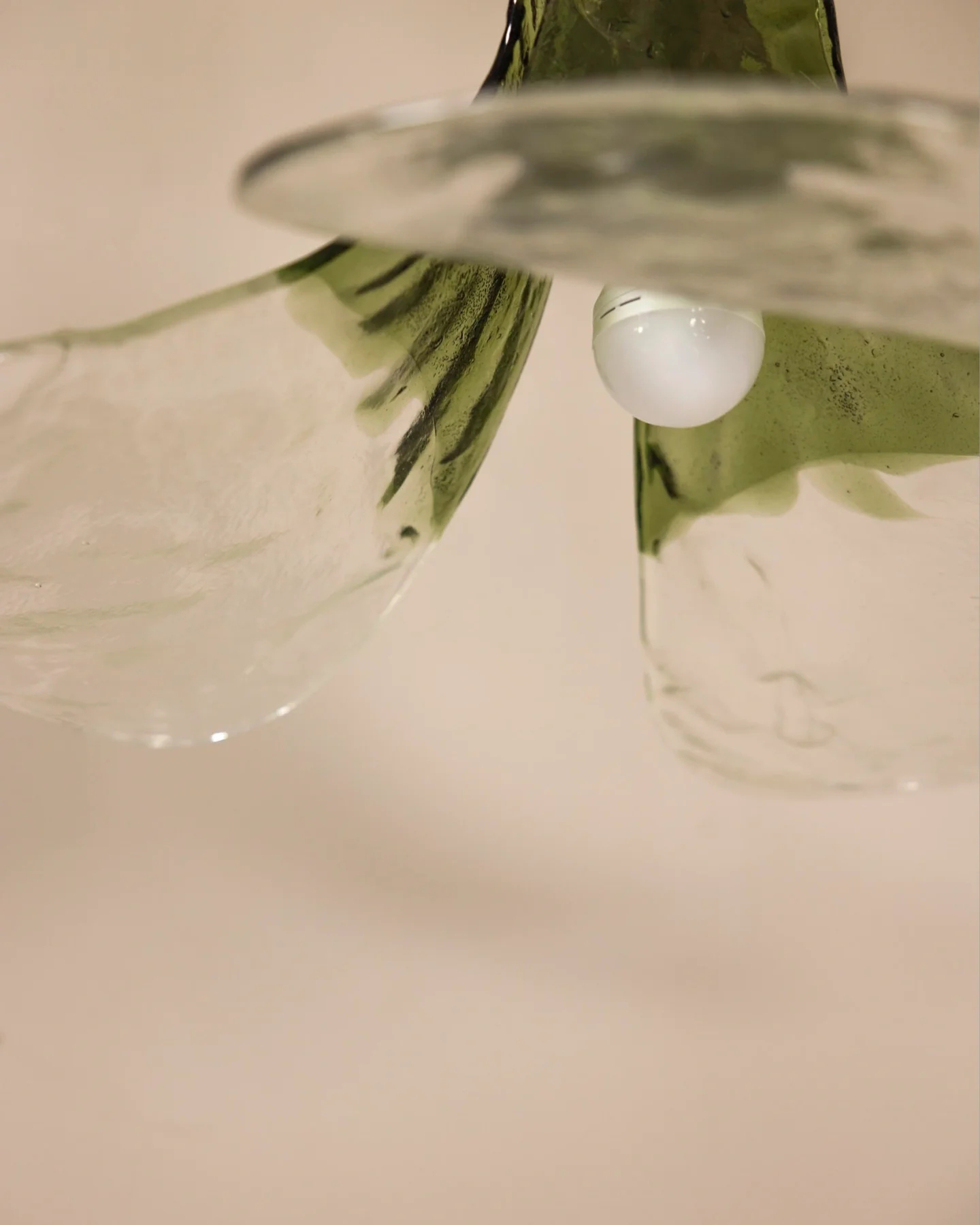 Murano Glass Flower Pendant Lamp