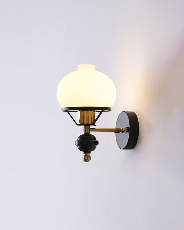 Opal Dome Wall Light