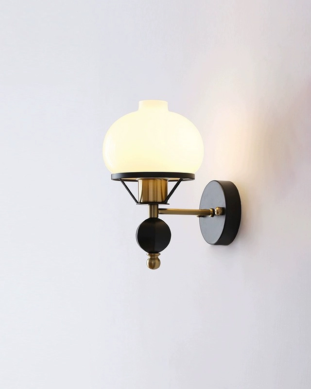 Opal Dome Wall Light