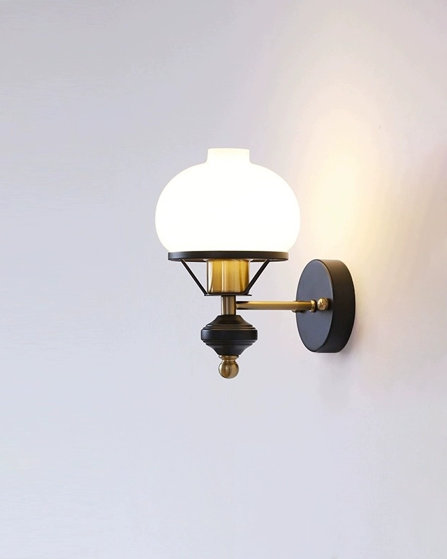 Opal Dome Wall Light
