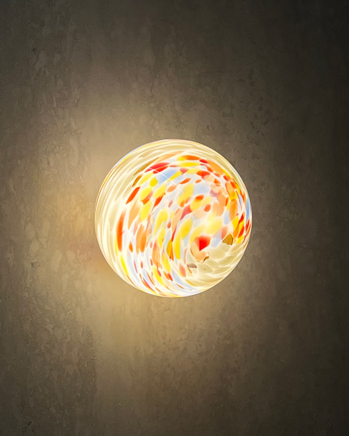 Kaleido Bloom Glass Wall Light