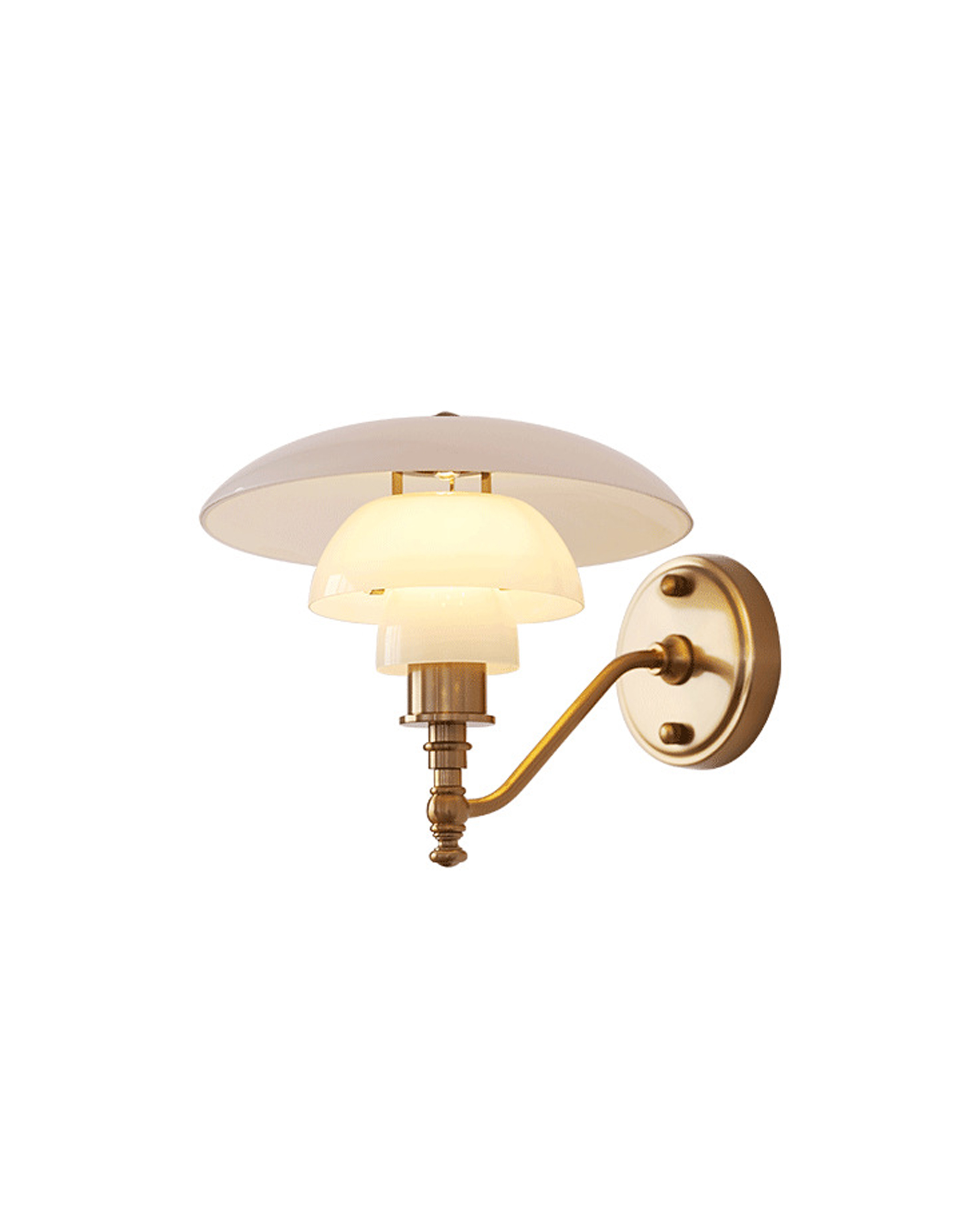 Opaline Layers Wall Lamp