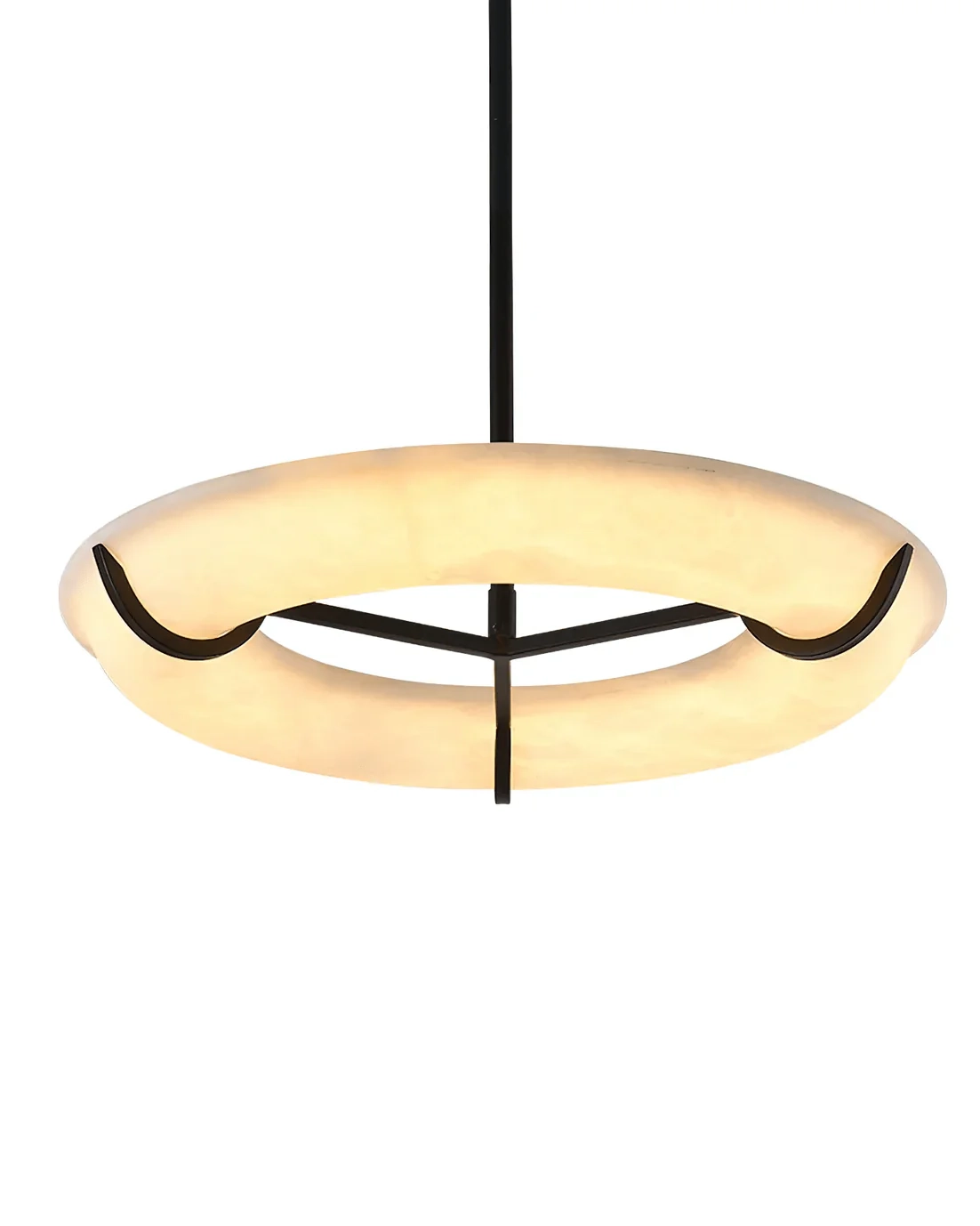 Carve Alabaster Pendant Light