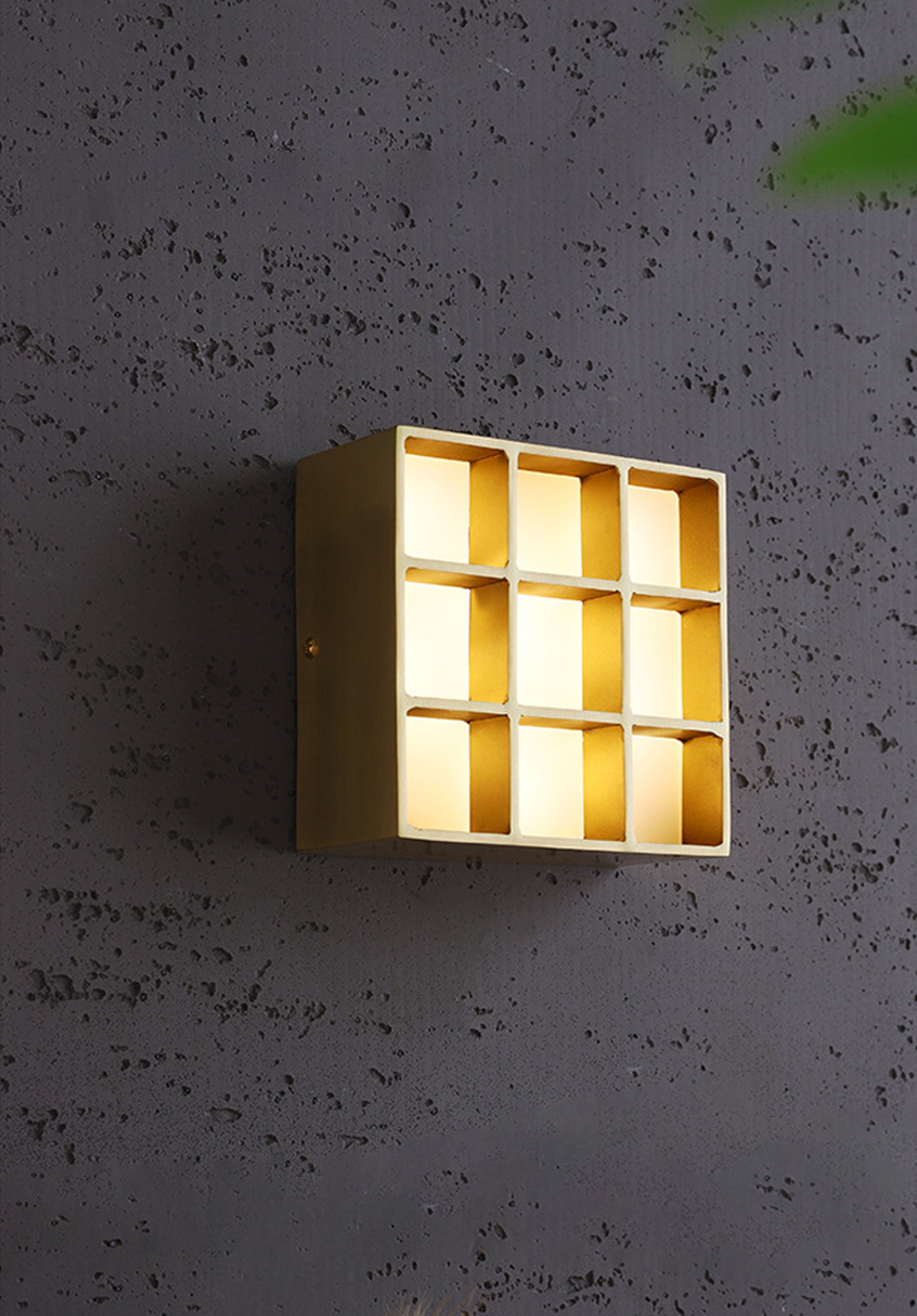 Lume Grid Wall Sconce