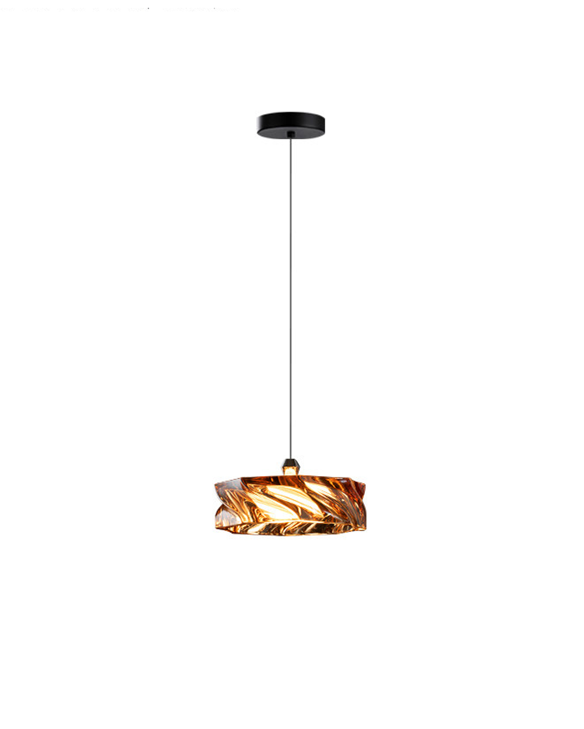 Molten Amber Pendant Light