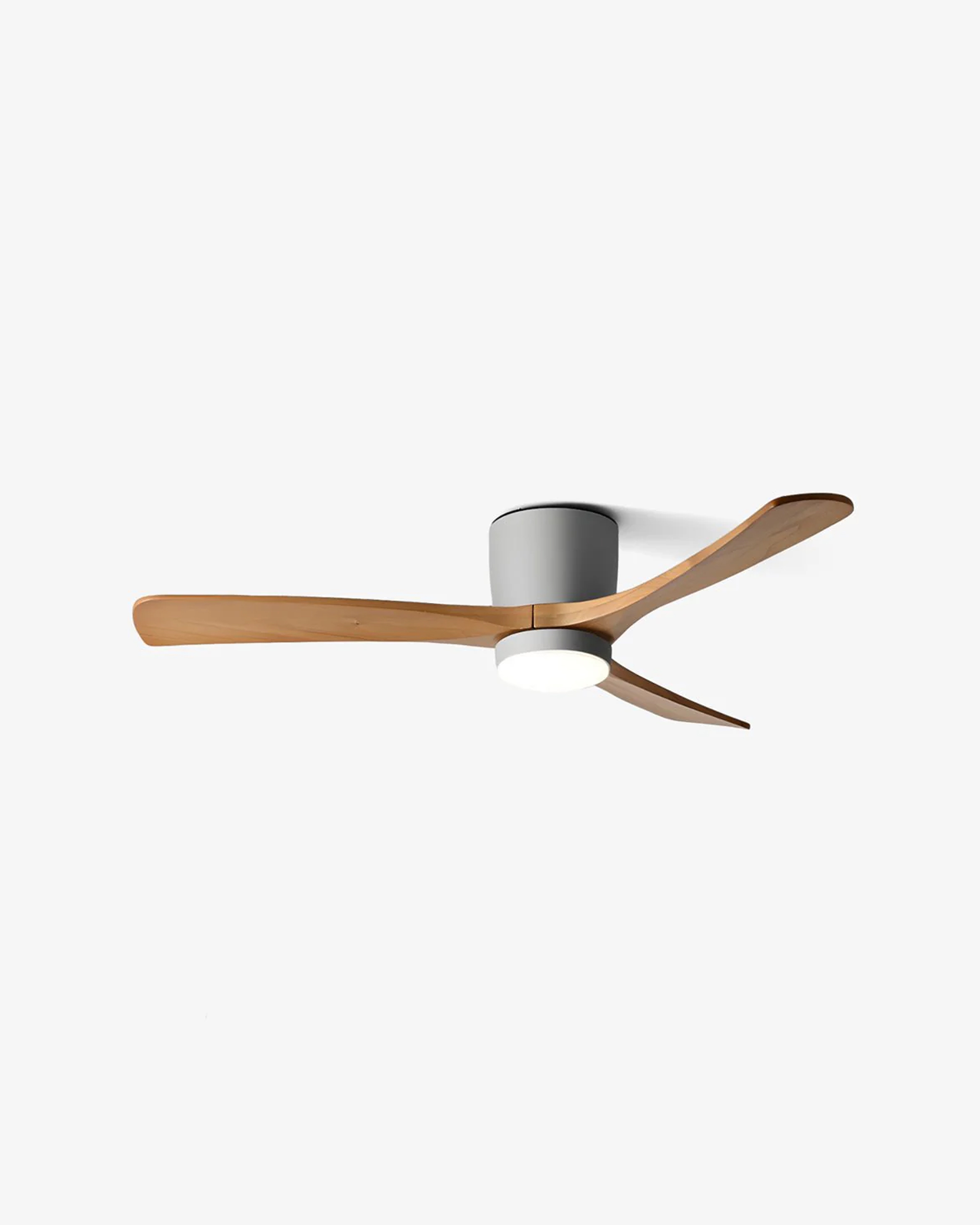Nordic Wooden Ceiling Fan Light