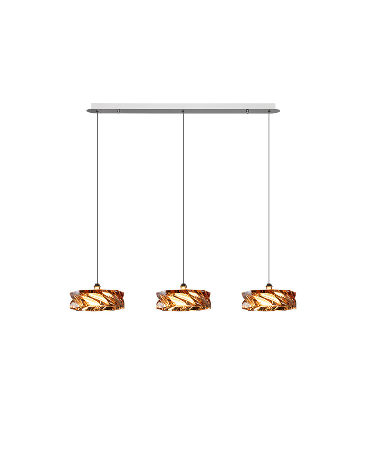 Molten Amber Pendant Light
