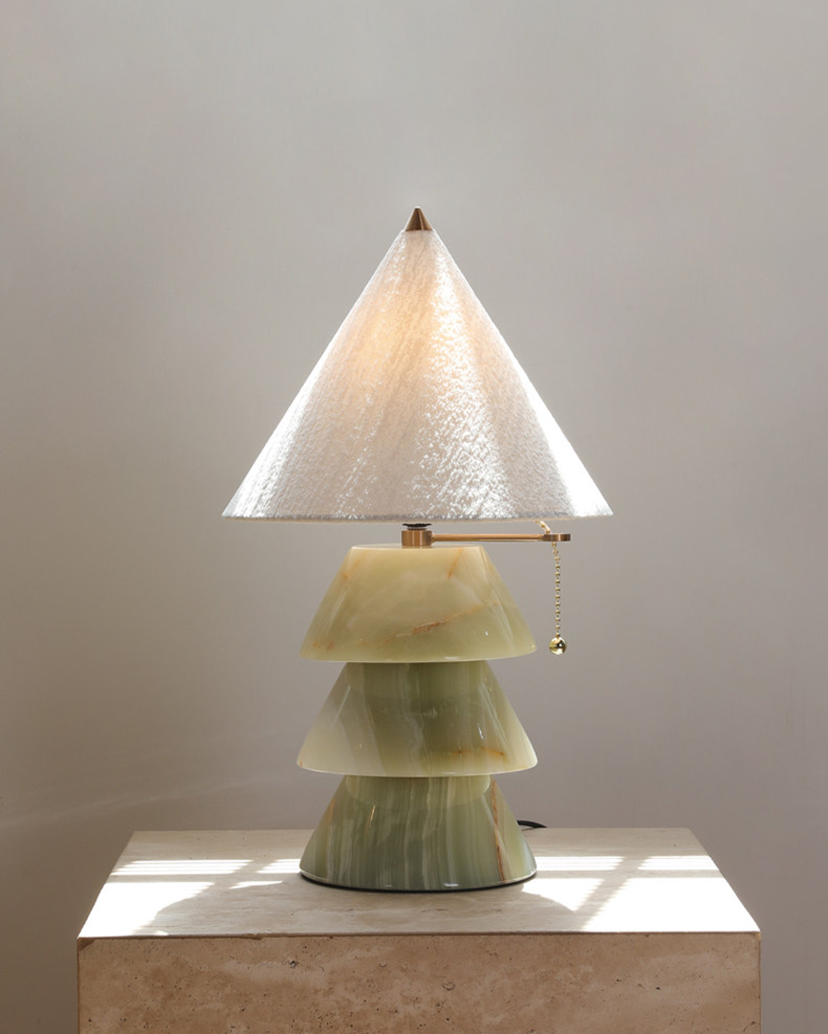 Gemmy Jade Table Lamp