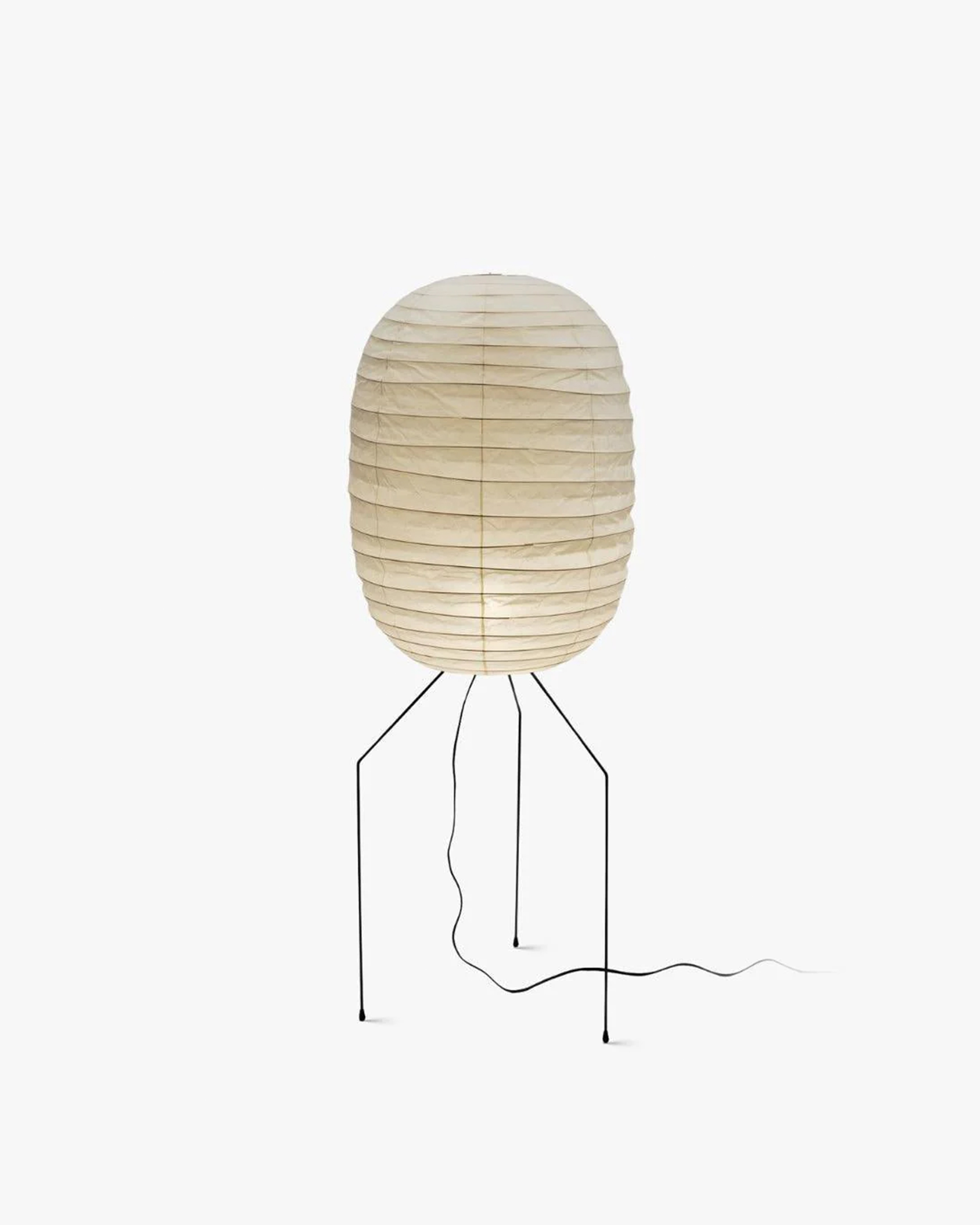 Ellipsa Rice Paper Lantern Floor Lamp