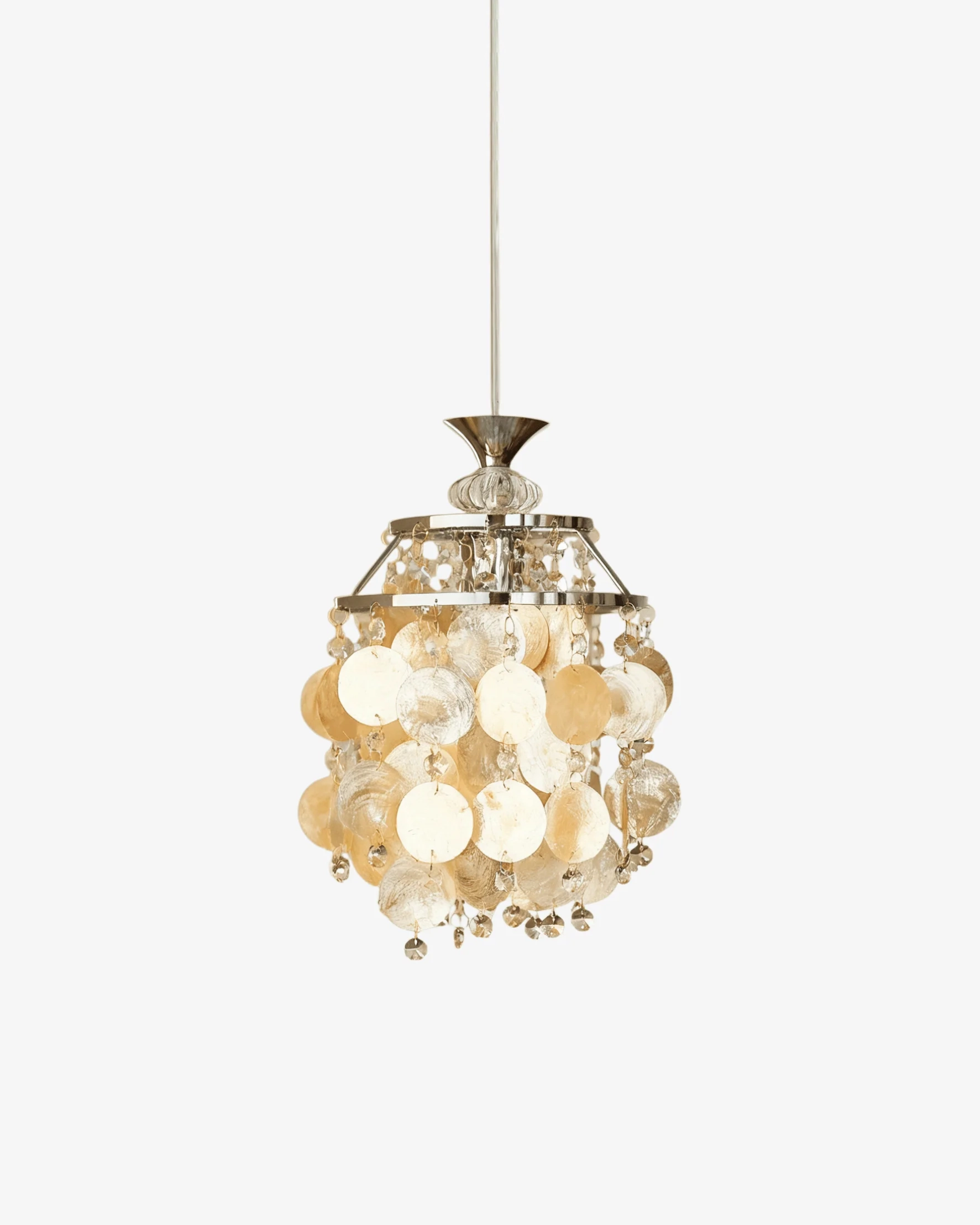 Shell Disc Pendant Light