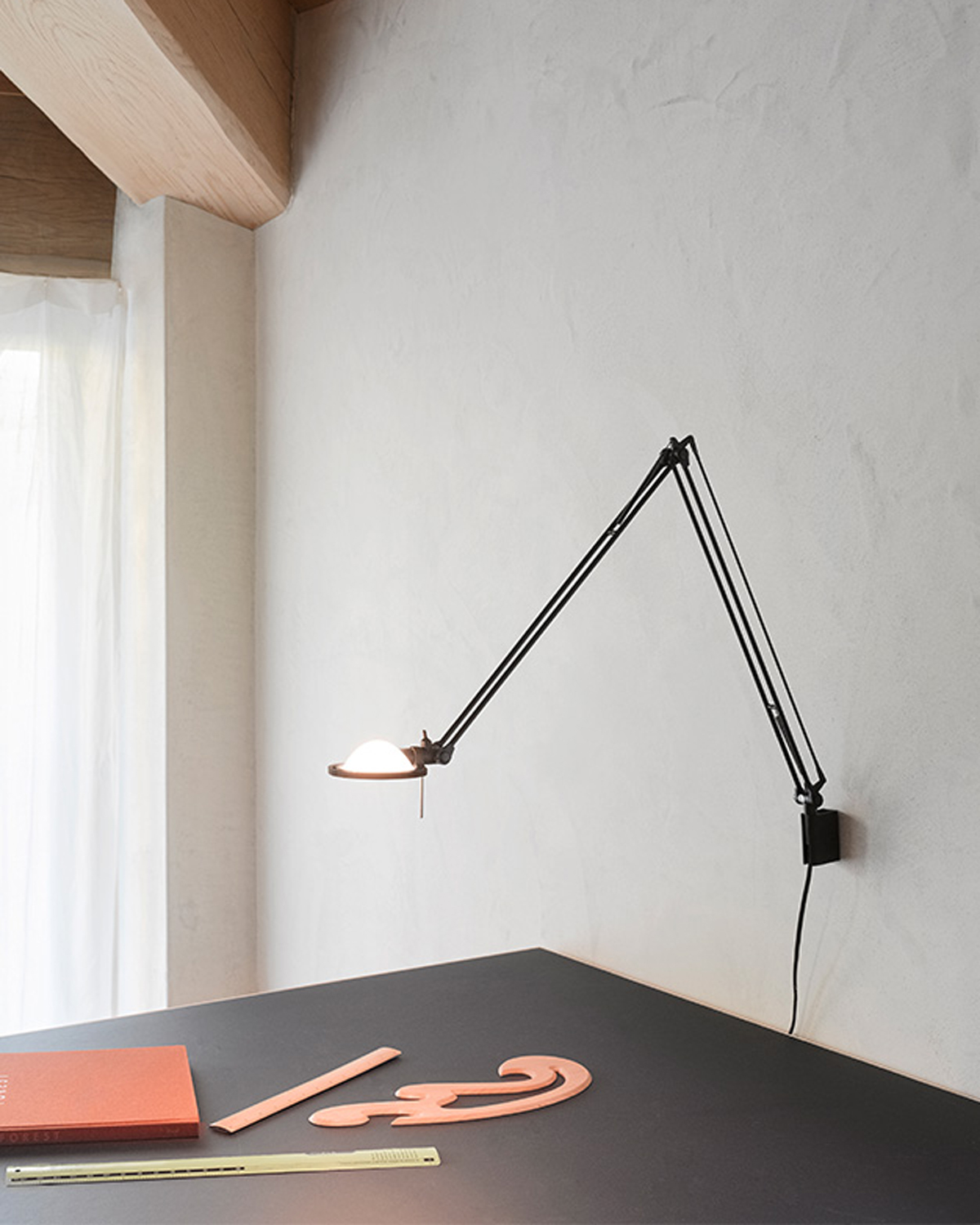 Aurelia Swing Arm Wall Lamp