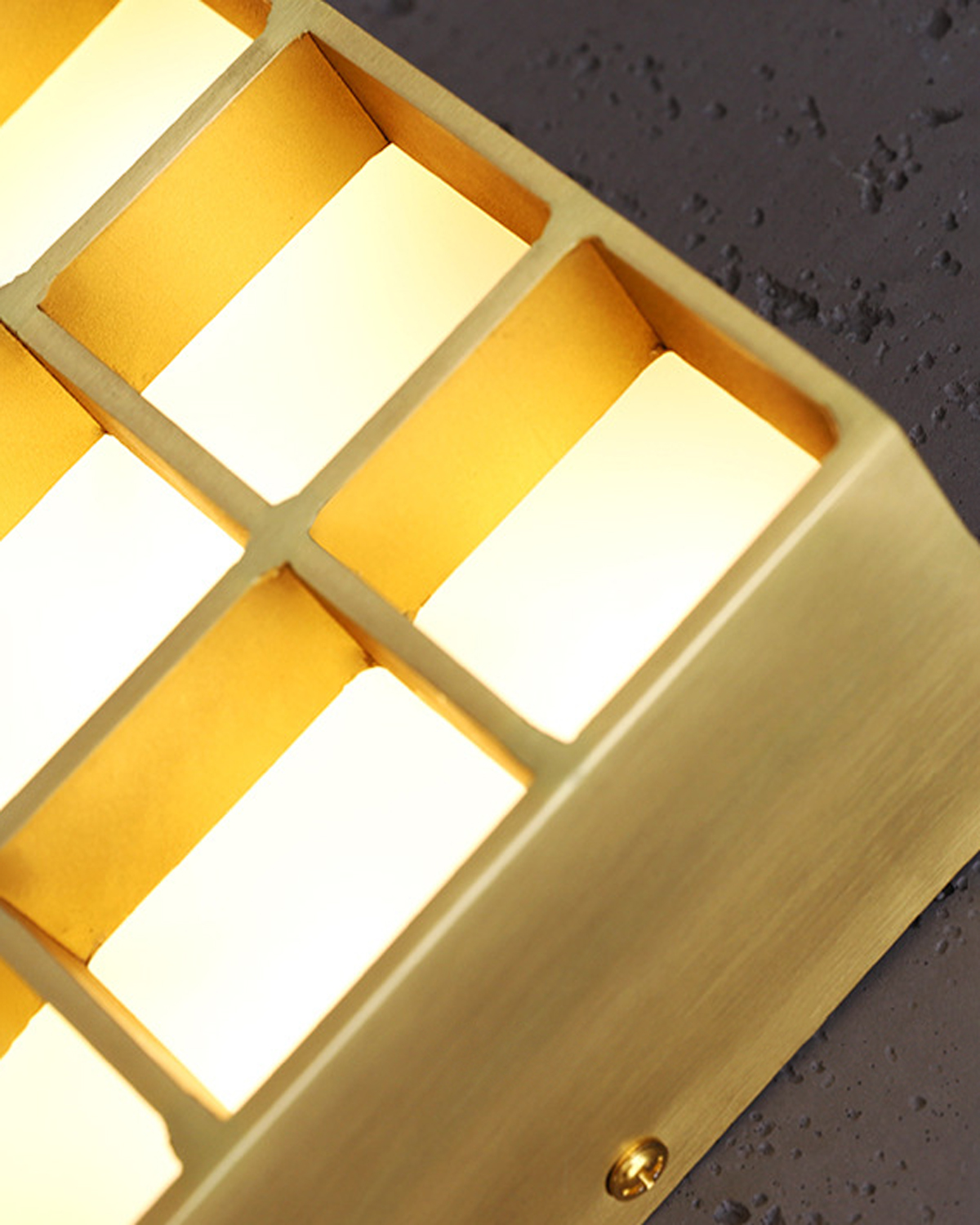 Lume Grid Wall Sconce